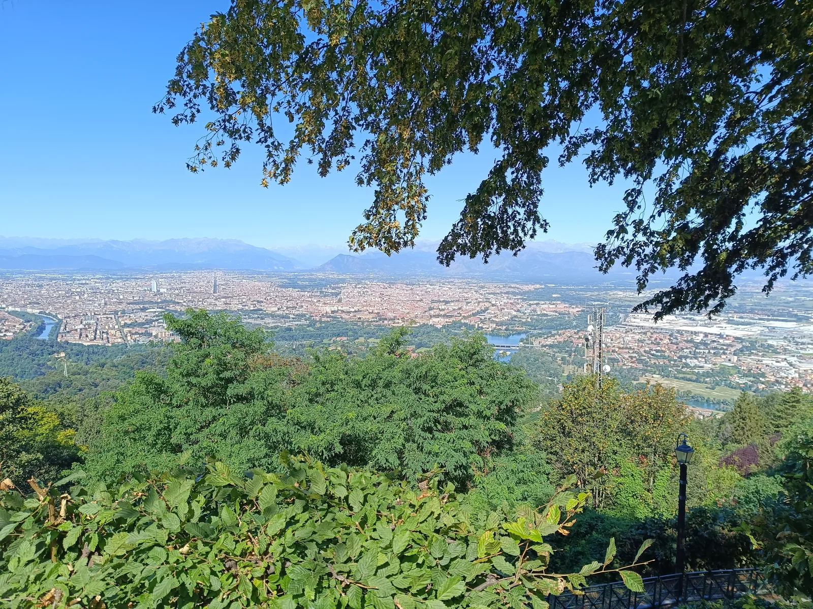 Main view at Panoramic Viewpoint Turin — travel photo