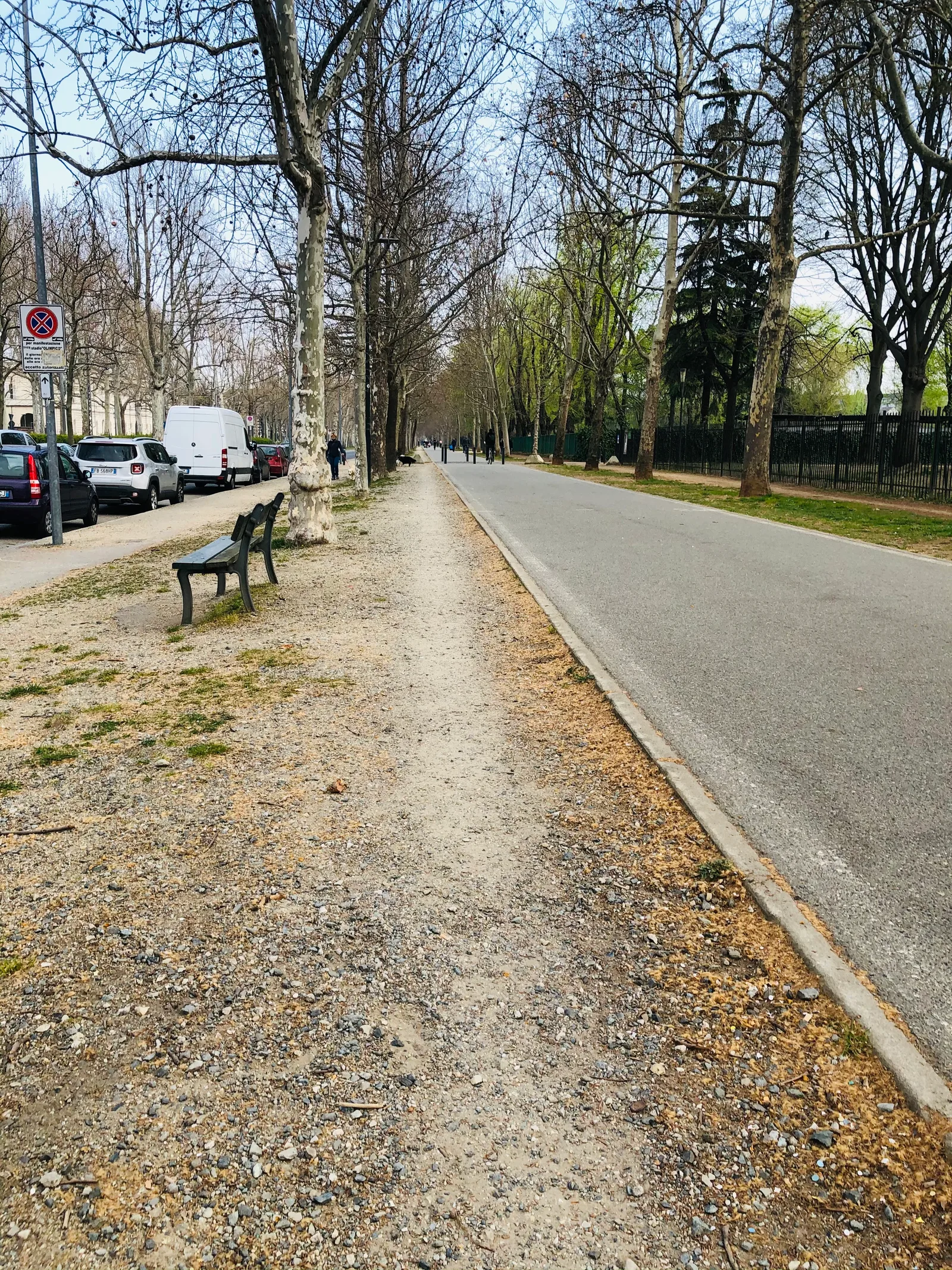 Atmosphere at Parco Cavalieri di Vittorio Veneto Turin — travel photo