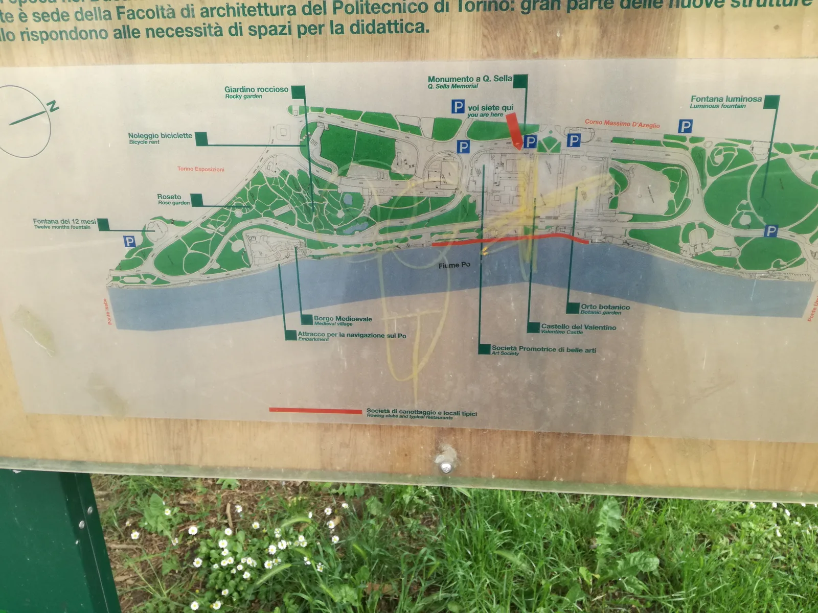 Interior at Parco del Valentino Turin — travel photo