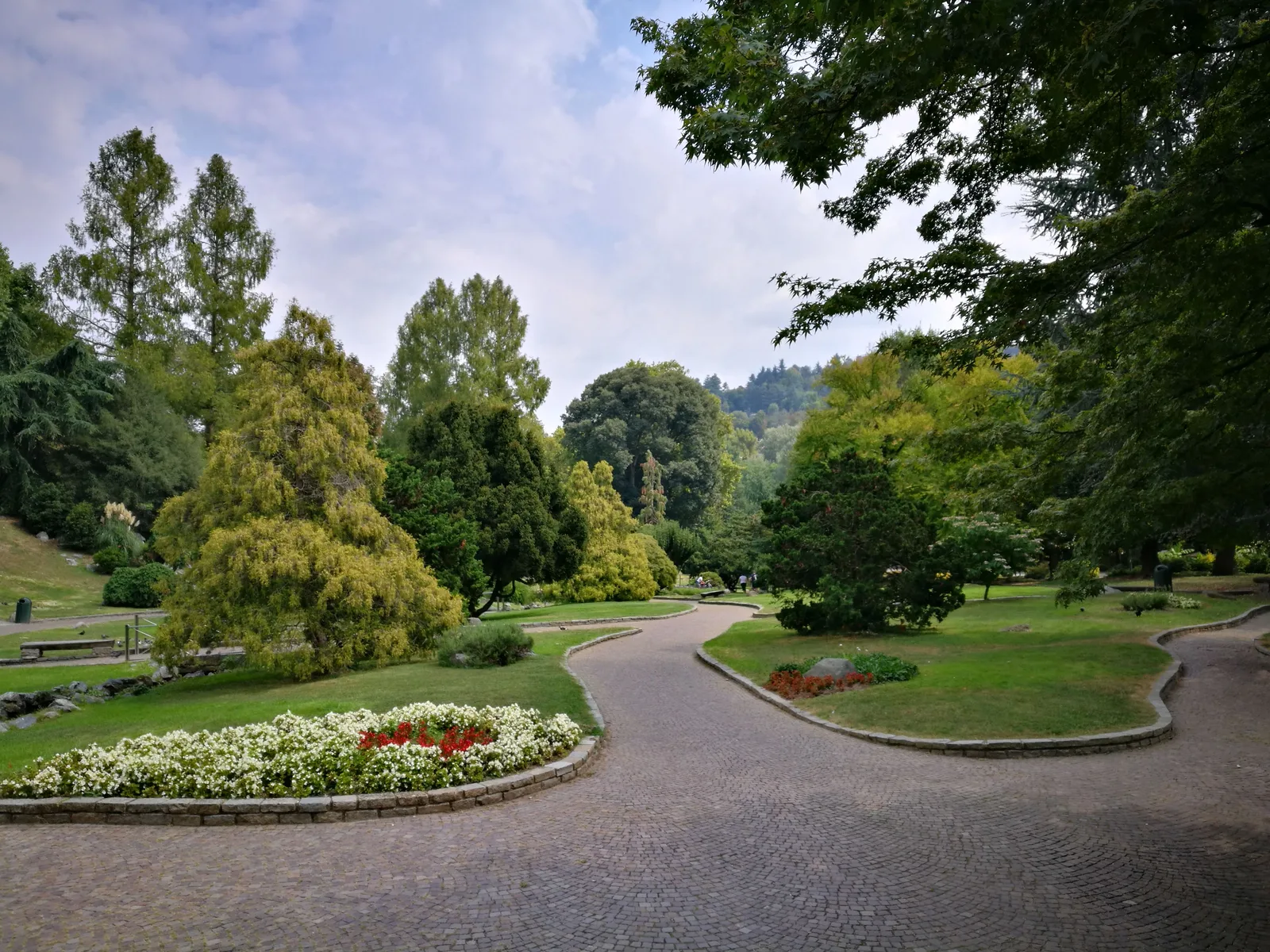 Details at Parco del Valentino Turin — travel photo