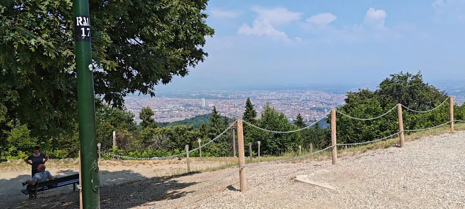 Main view at Parco Giacomo Leopardi Turin — travel photo