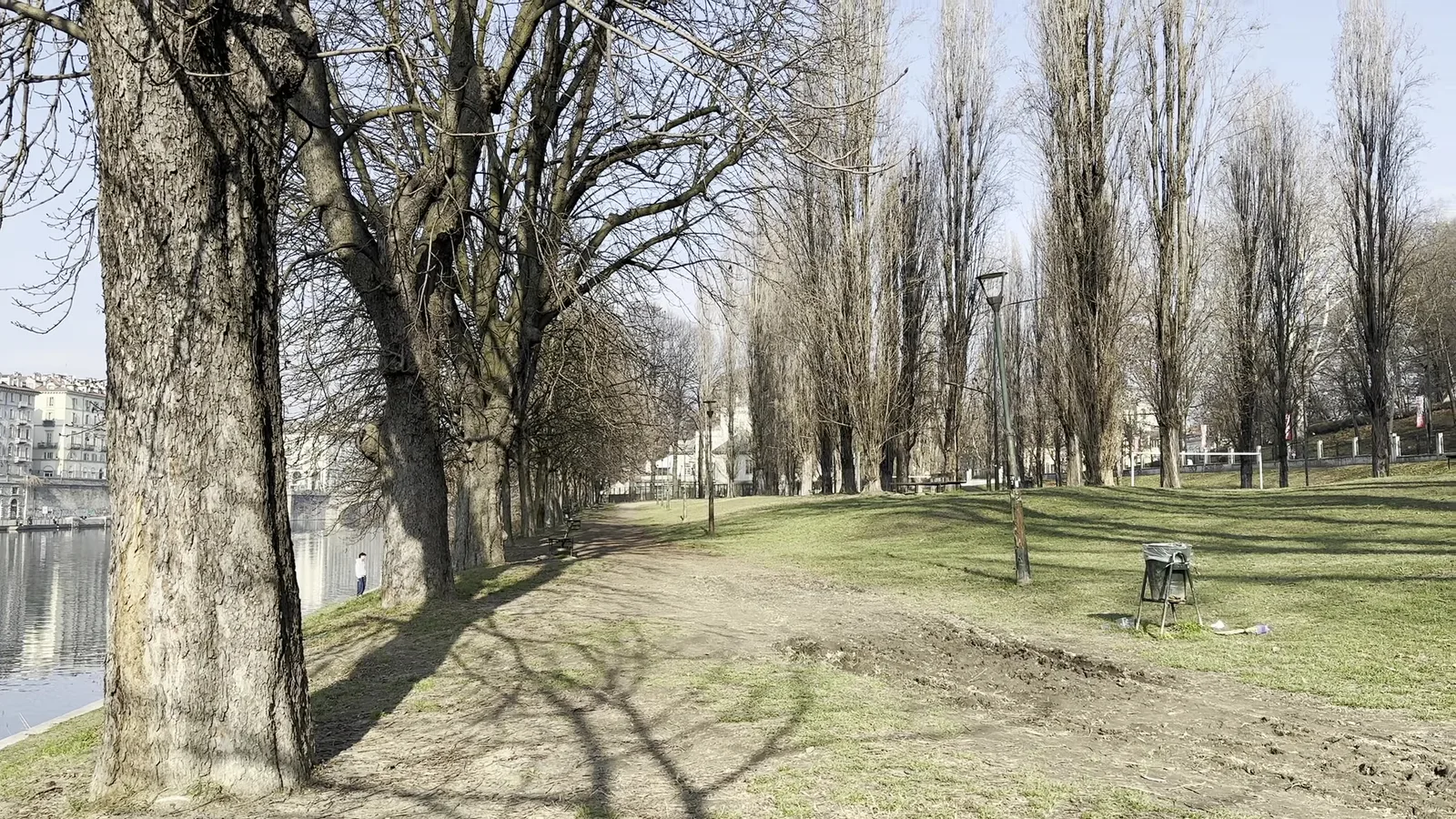 Main view at Parco Leone Ginzburg Turin — travel photo