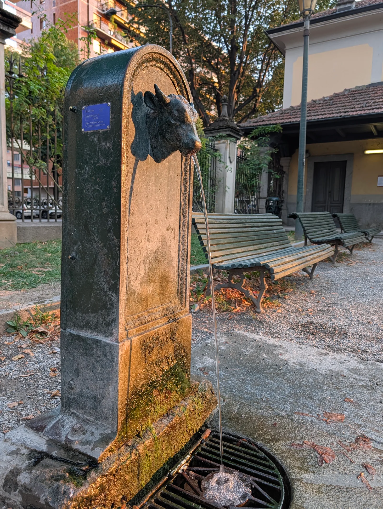 Main view at Parco Rignon Turin — travel photo