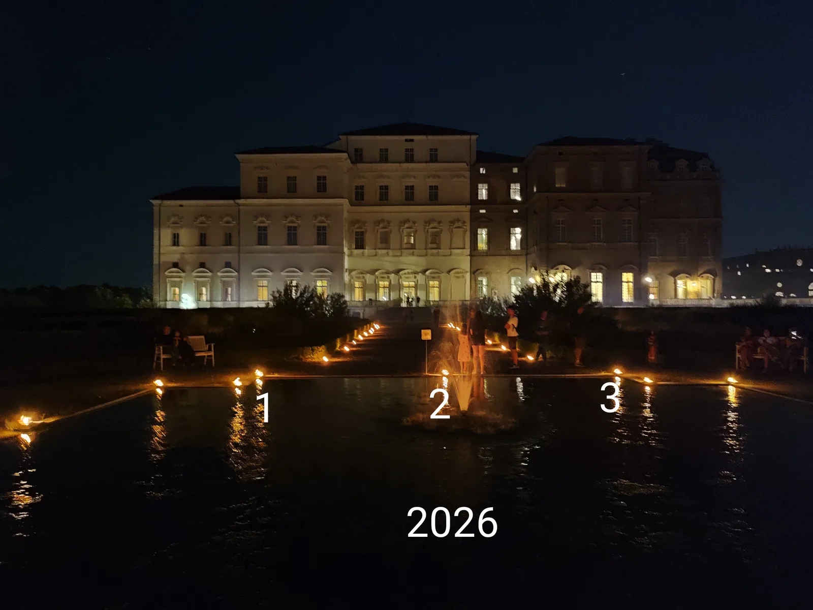 Main view at Reggia di Venaria Turin — travel photo