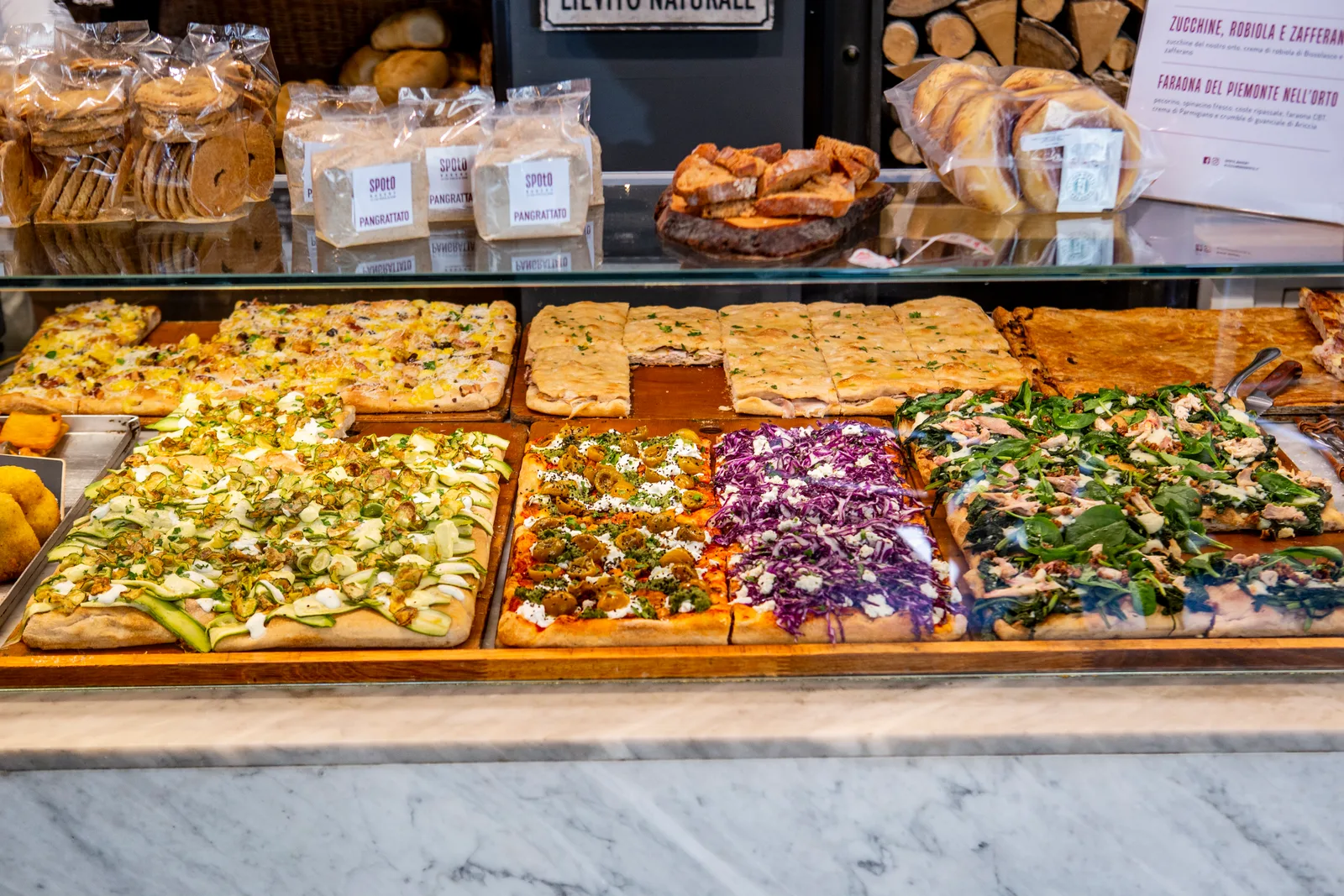 Interior at Spoto Bakery - Voglia di Pane Turin — travel photo