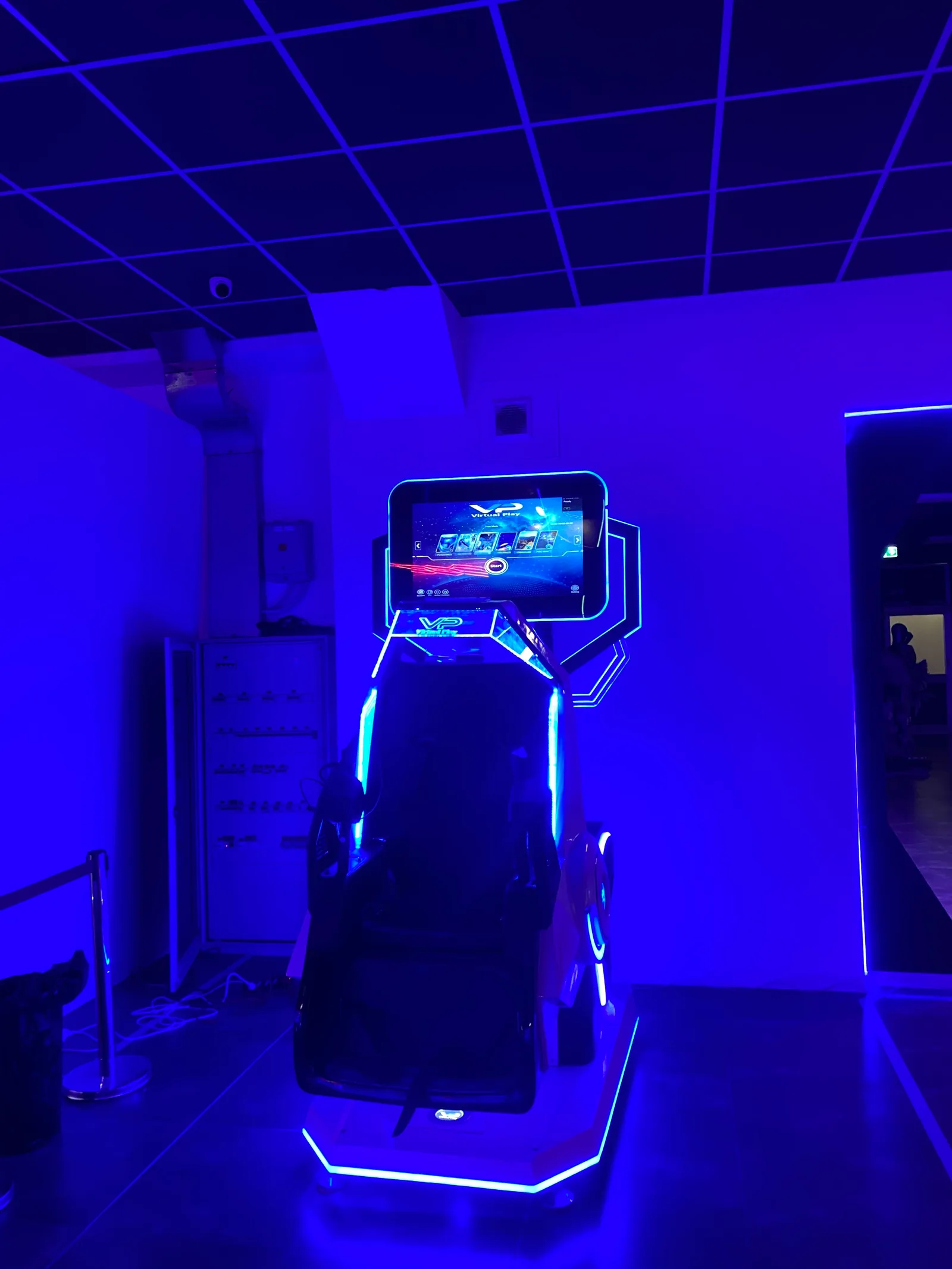Interior at Virtual Zone Turin — travel photo
