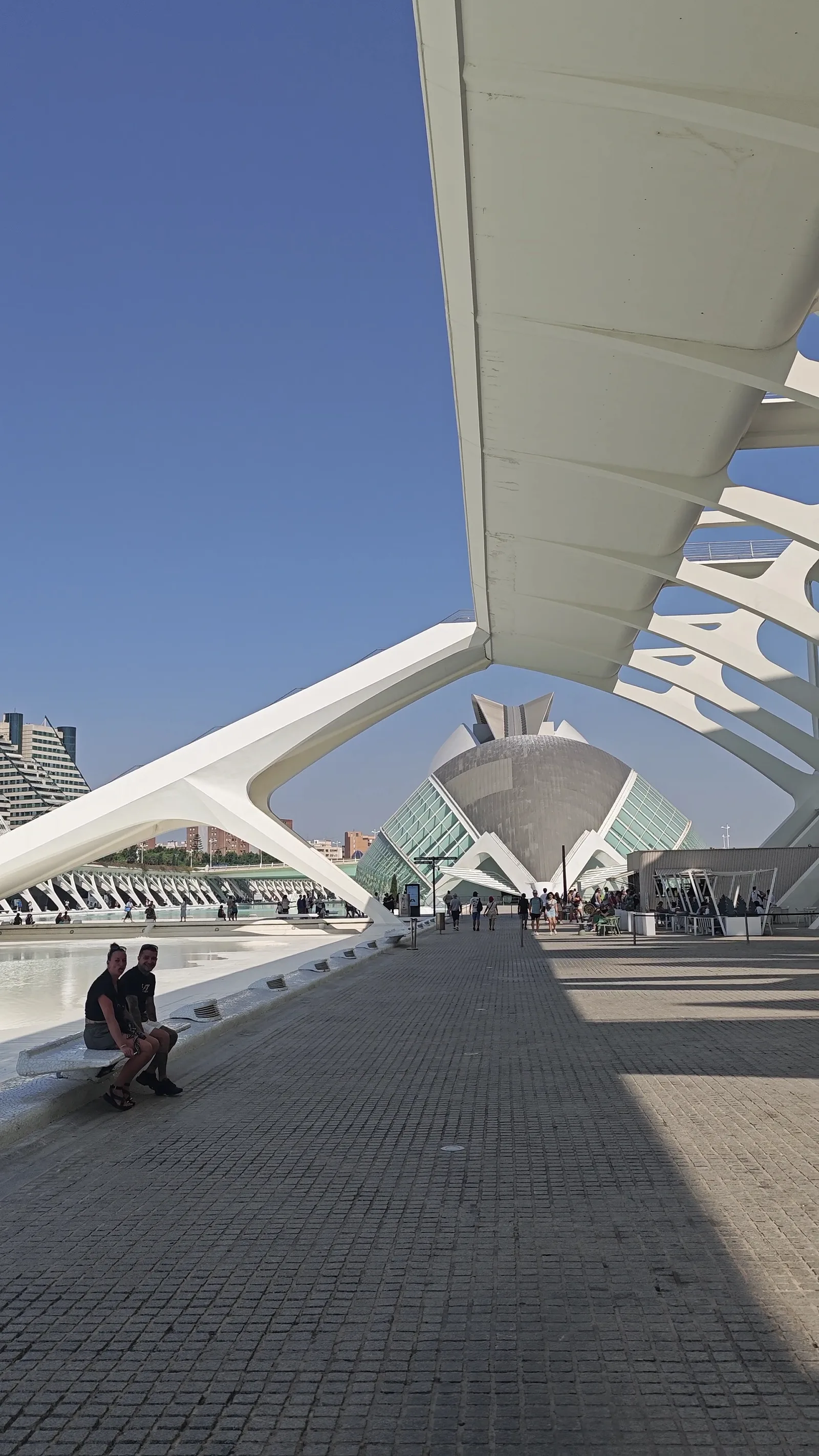 Details at Ciudad de las Artes y las Ciencias Valencia — travel photo