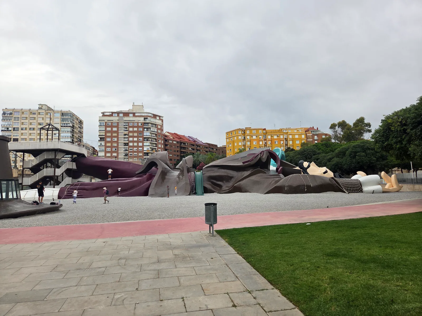Interior at Gulliver park Valencia — travel photo