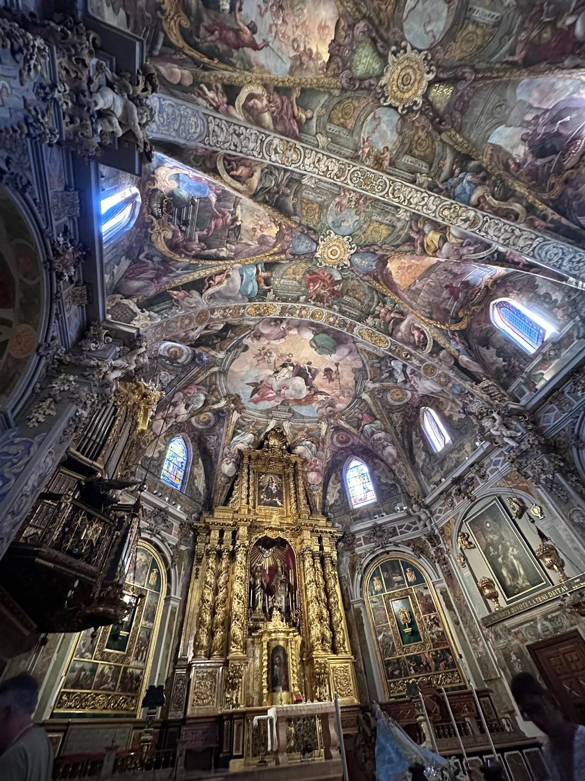 Main view at Iglesia Parroquial de San Nicolás de Bari y San Pedro Mártir Valencia — travel photo