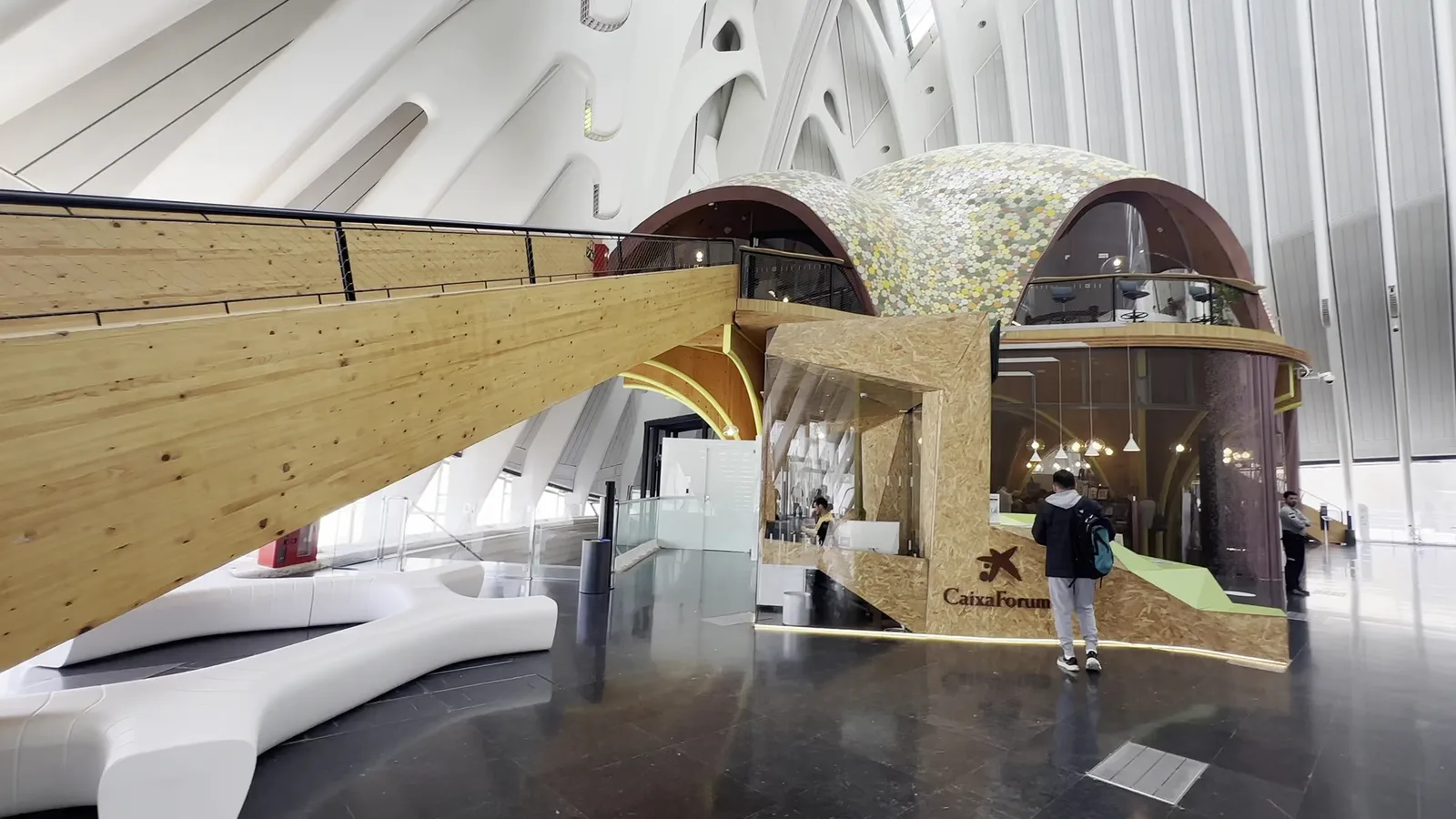 Interior at L'Àgora Valencia — travel photo