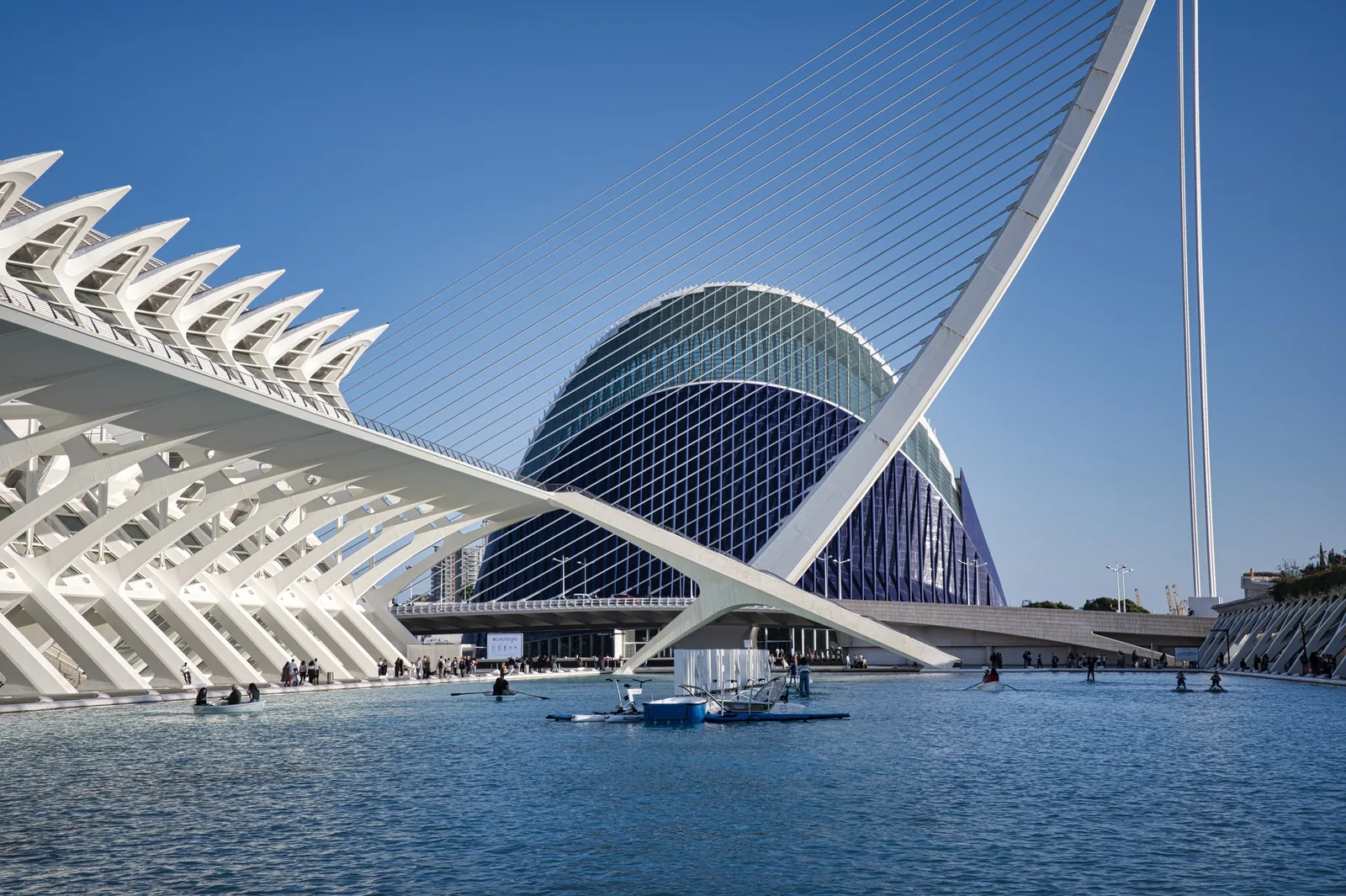 Atmosphere at L'Àgora Valencia — travel photo