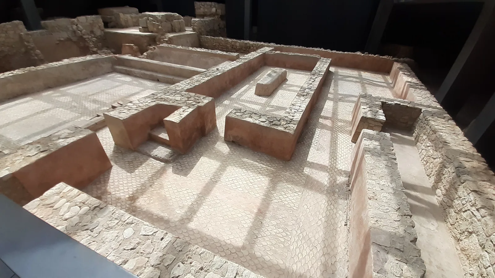 Main view at La Almoina Archaeological Museum Valencia — travel photo