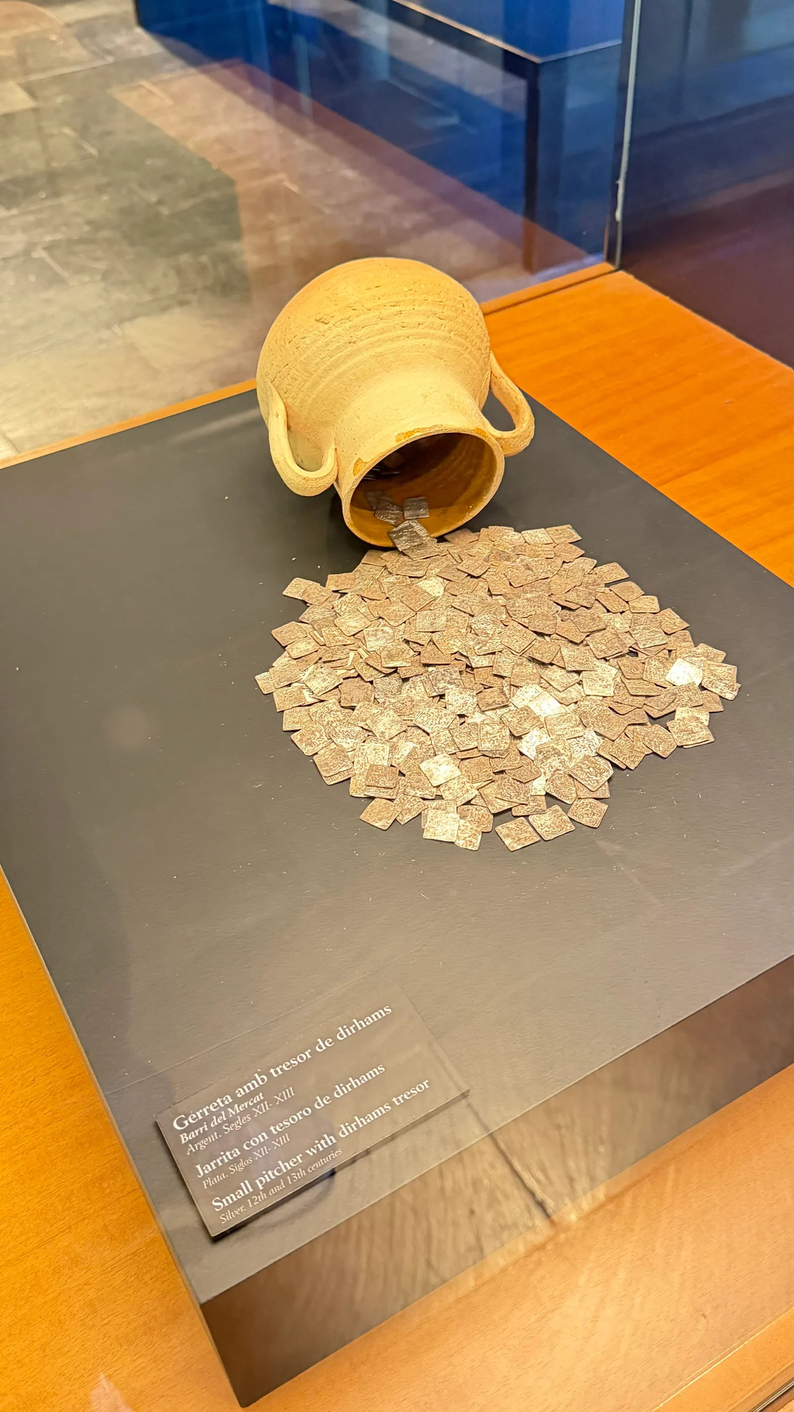 Details at La Almoina Archaeological Museum Valencia — travel photo