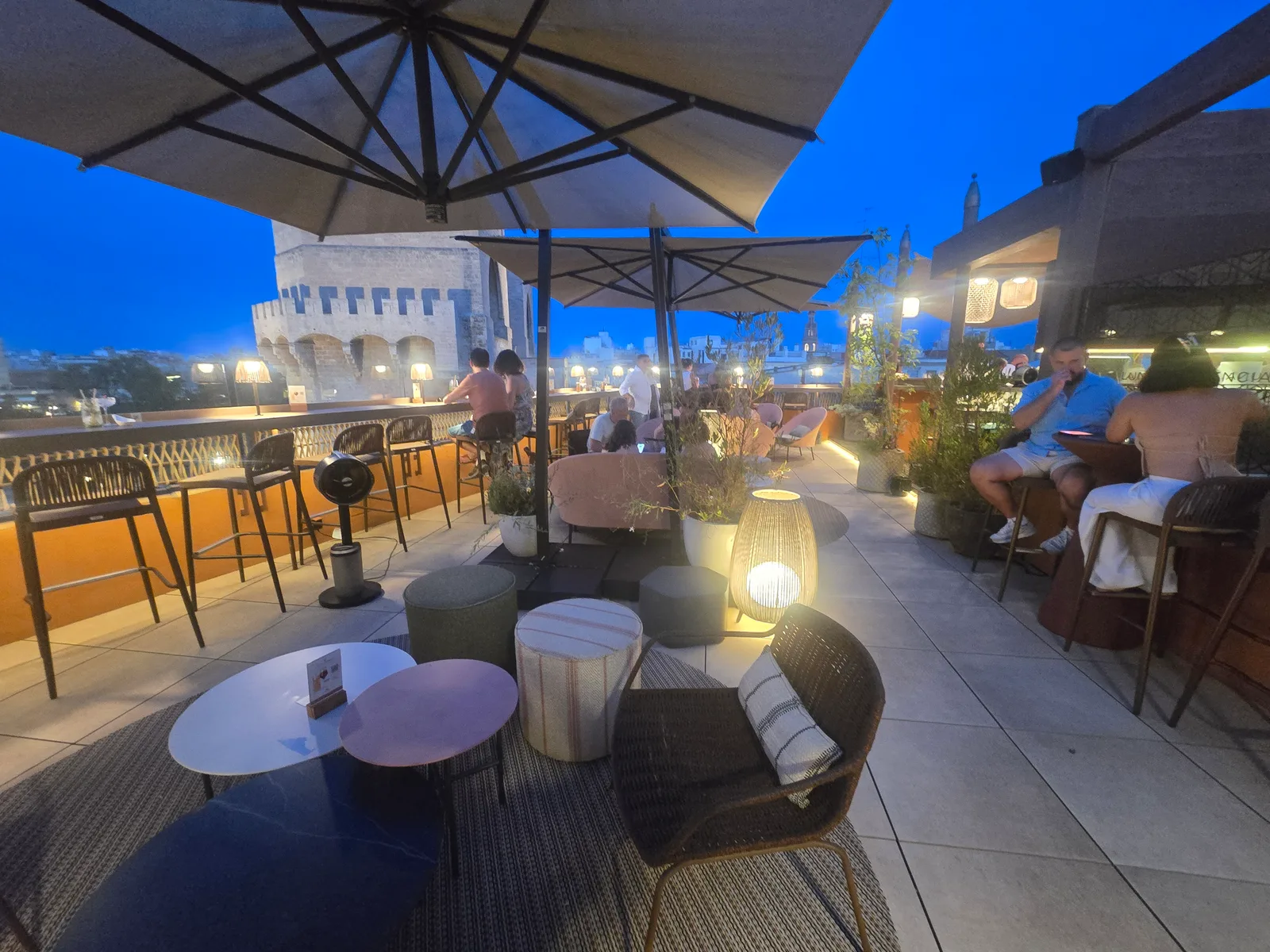 Main view at Luna de Valencia Rooftop Valencia — travel photo