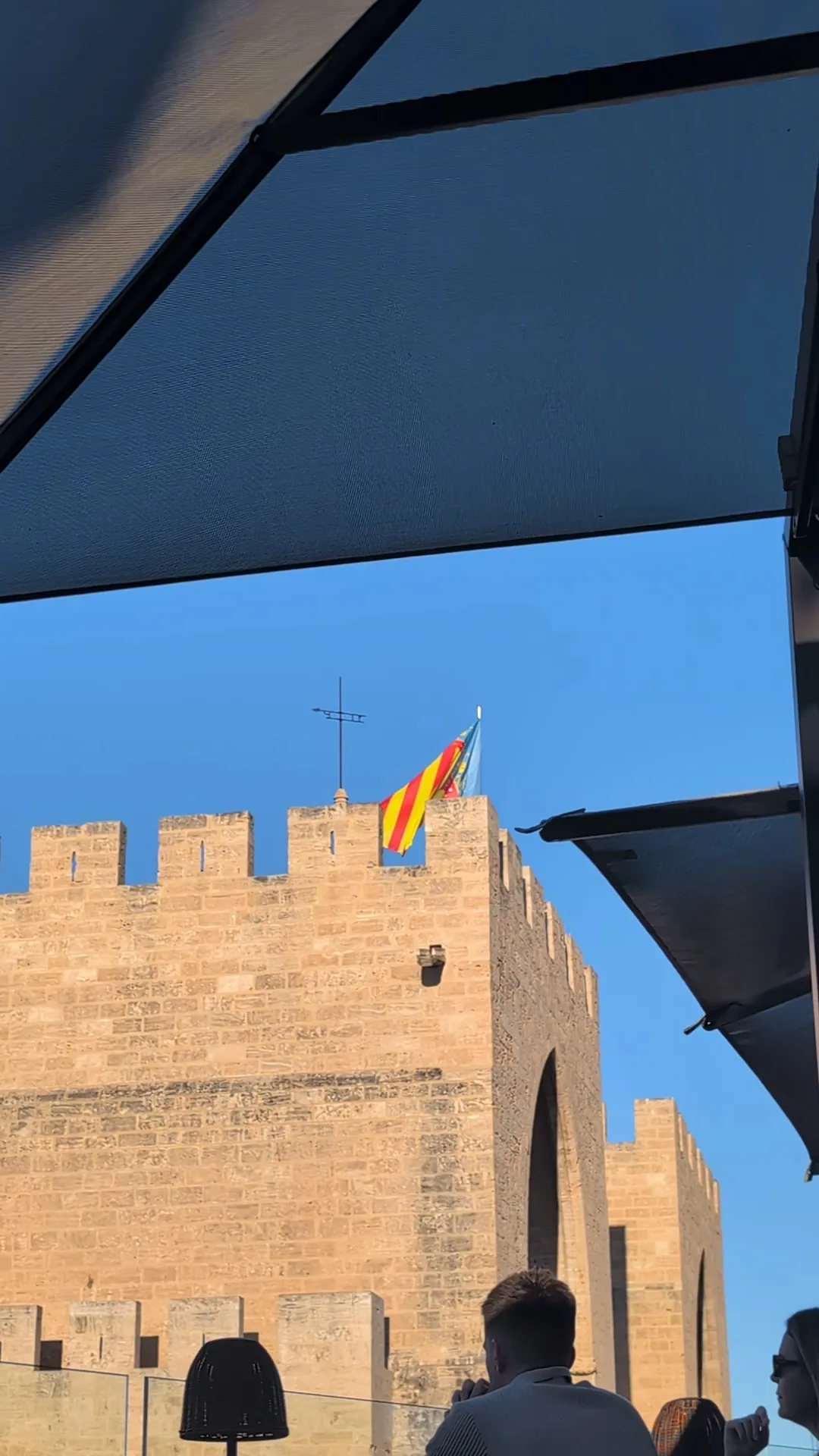 Atmosphere at Luna de Valencia Rooftop Valencia — travel photo