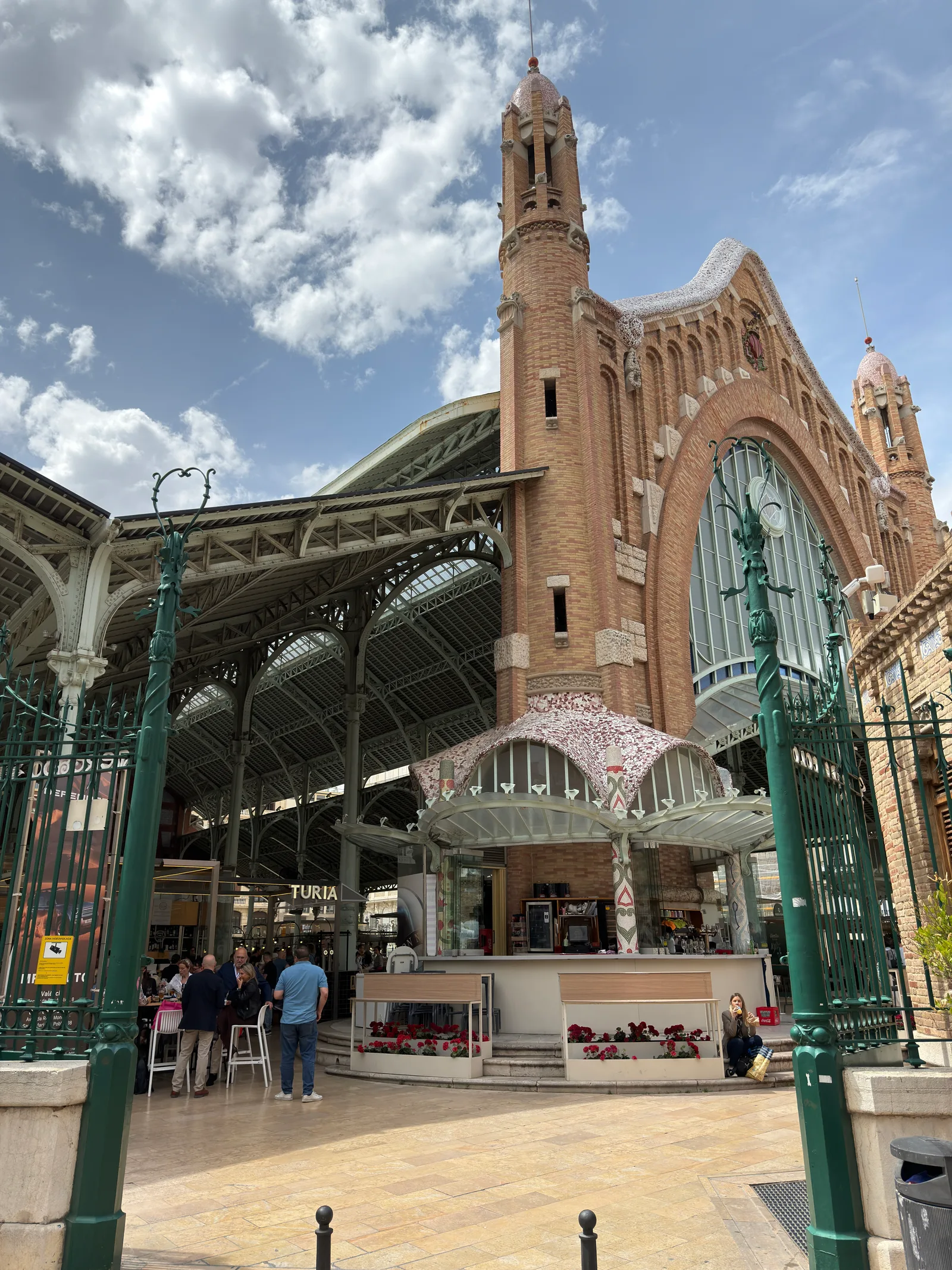 Details at Mercado de Colón Valencia — travel photo