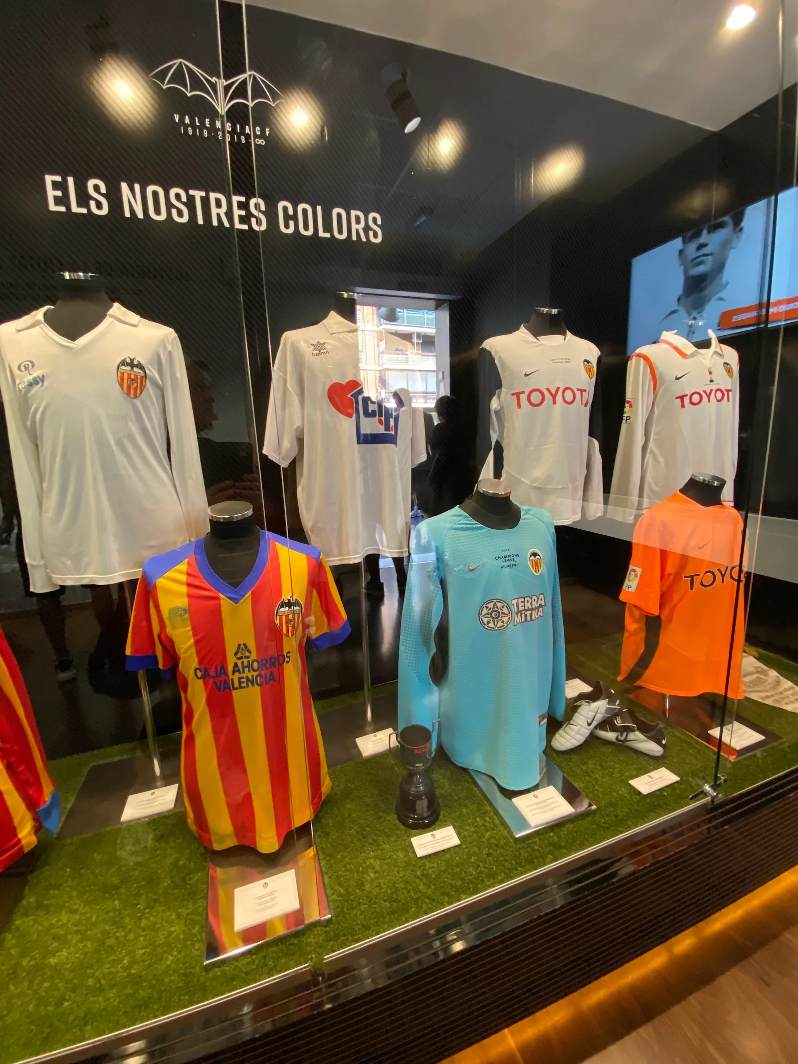 Interior at Mestalla Stadium Valencia — travel photo
