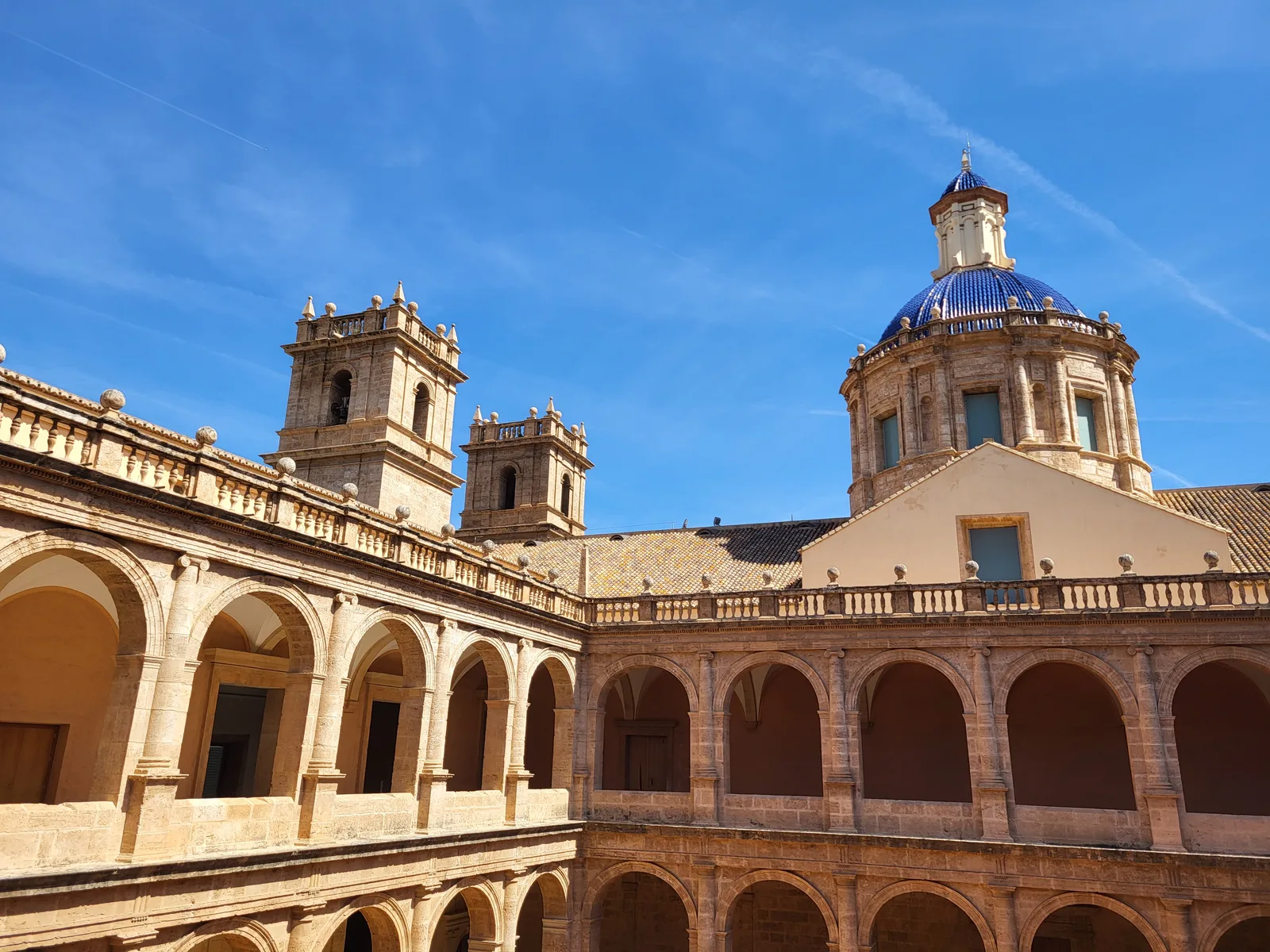 Interior at Monasterio de San Miguel de los Reyes Valencia — travel photo