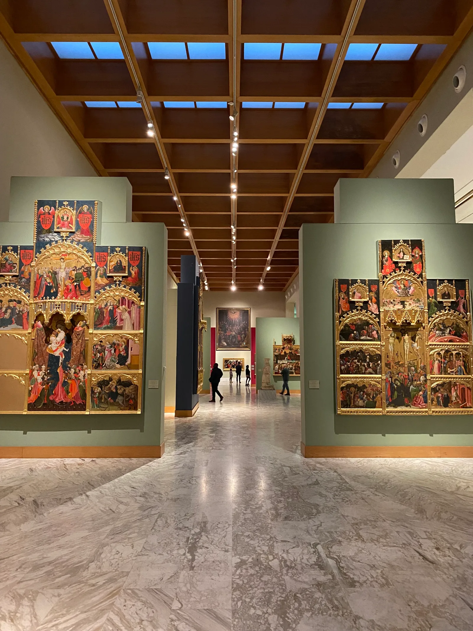Interior at Museo de Bellas Artes de Valencia Valencia — travel photo