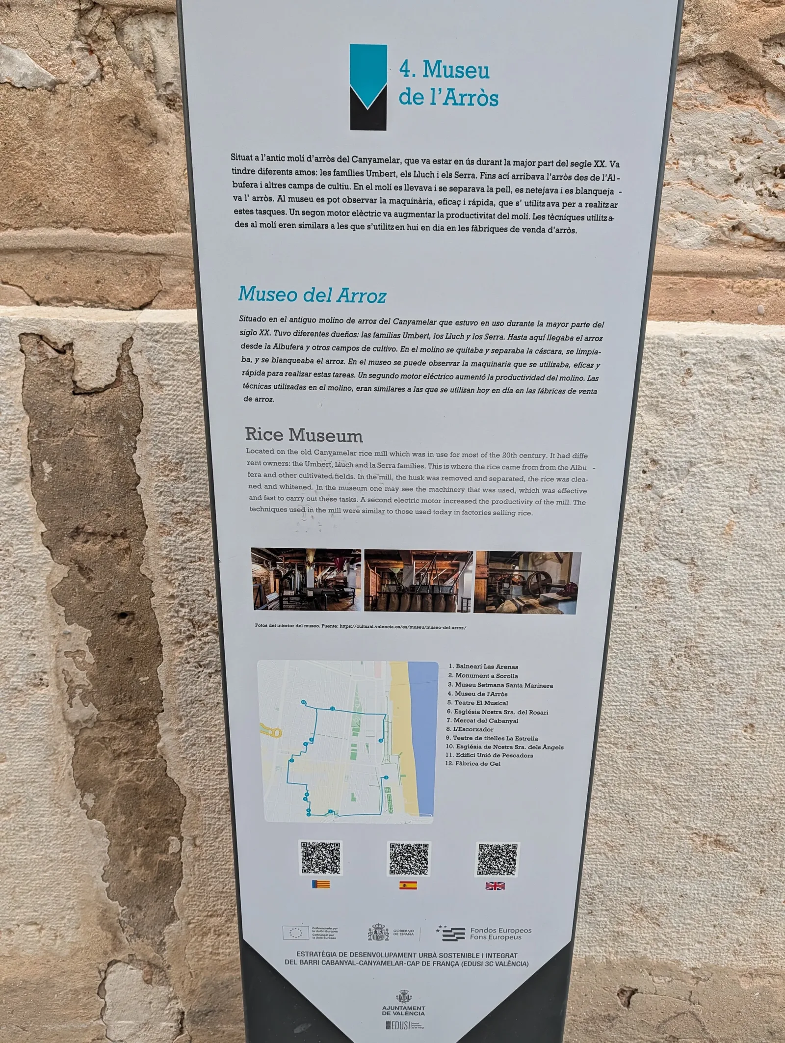 Atmosphere at Museo del Arroz Valencia — travel photo