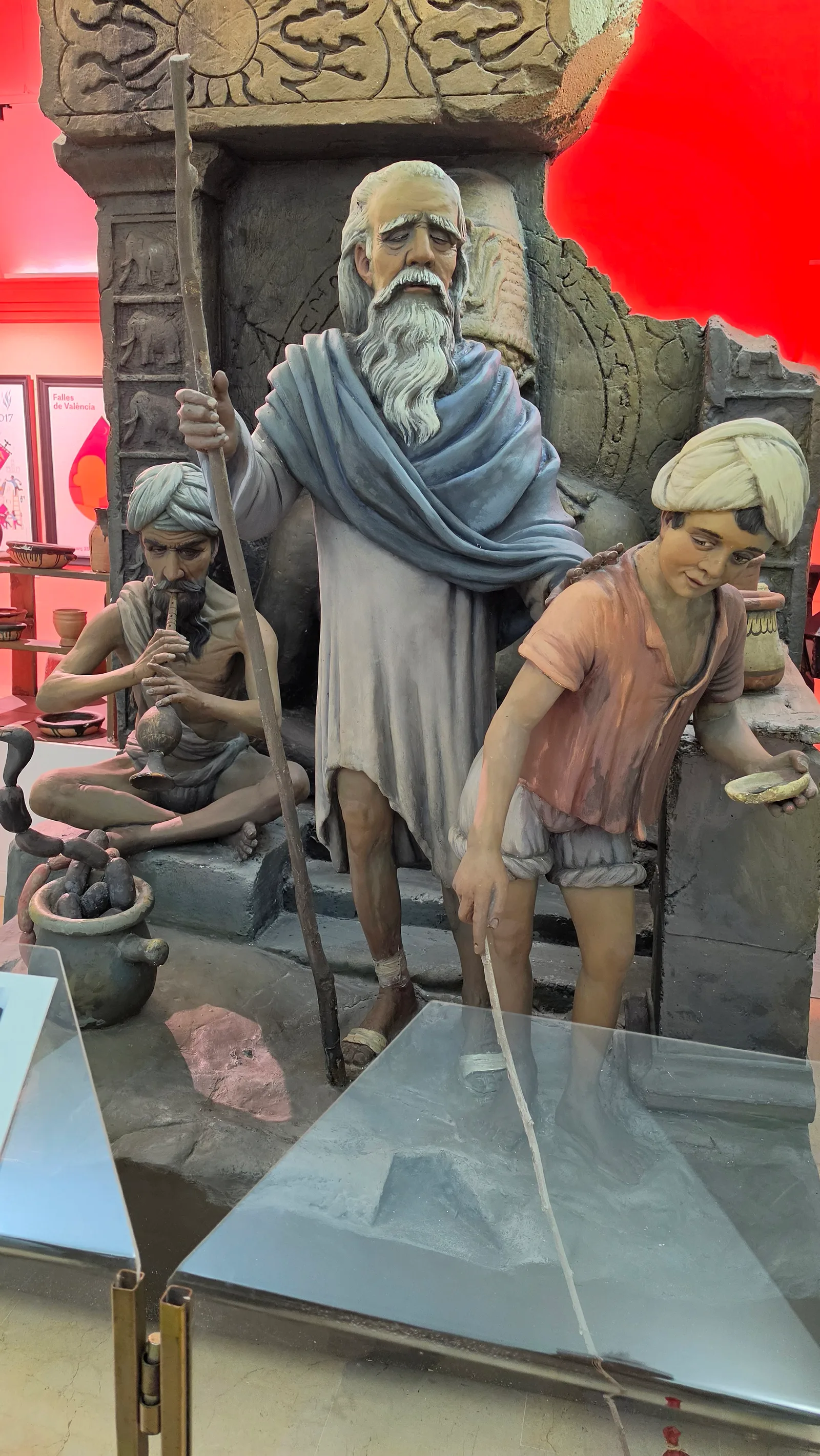 Details at Museo Fallero de Valencia Valencia — travel photo