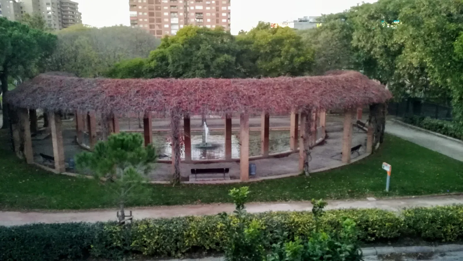 Details at Parc del Riu Valencia — travel photo