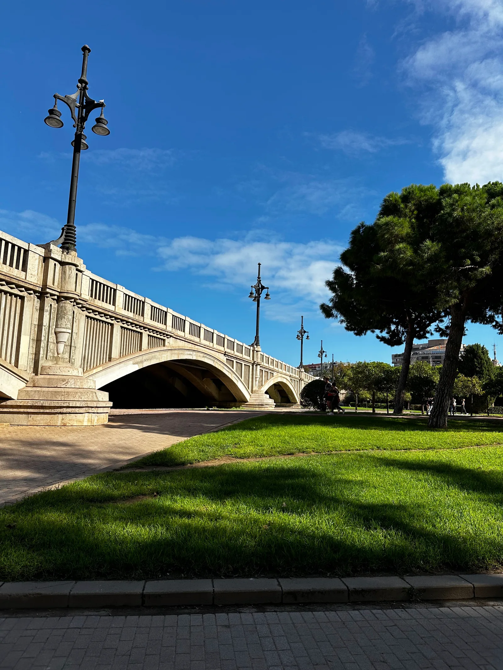 Atmosphere at Parc del Riu Valencia — travel photo