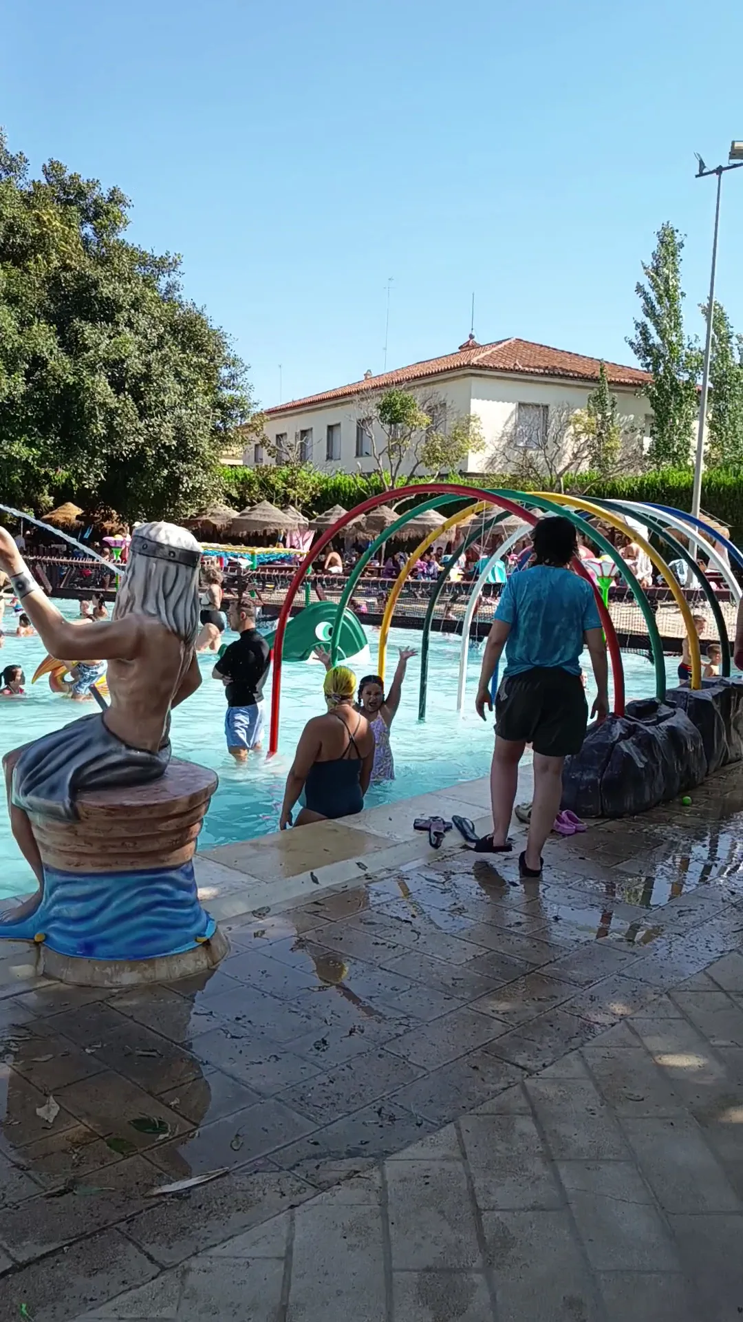 Main view at Parque de Benicalap Valencia — travel photo