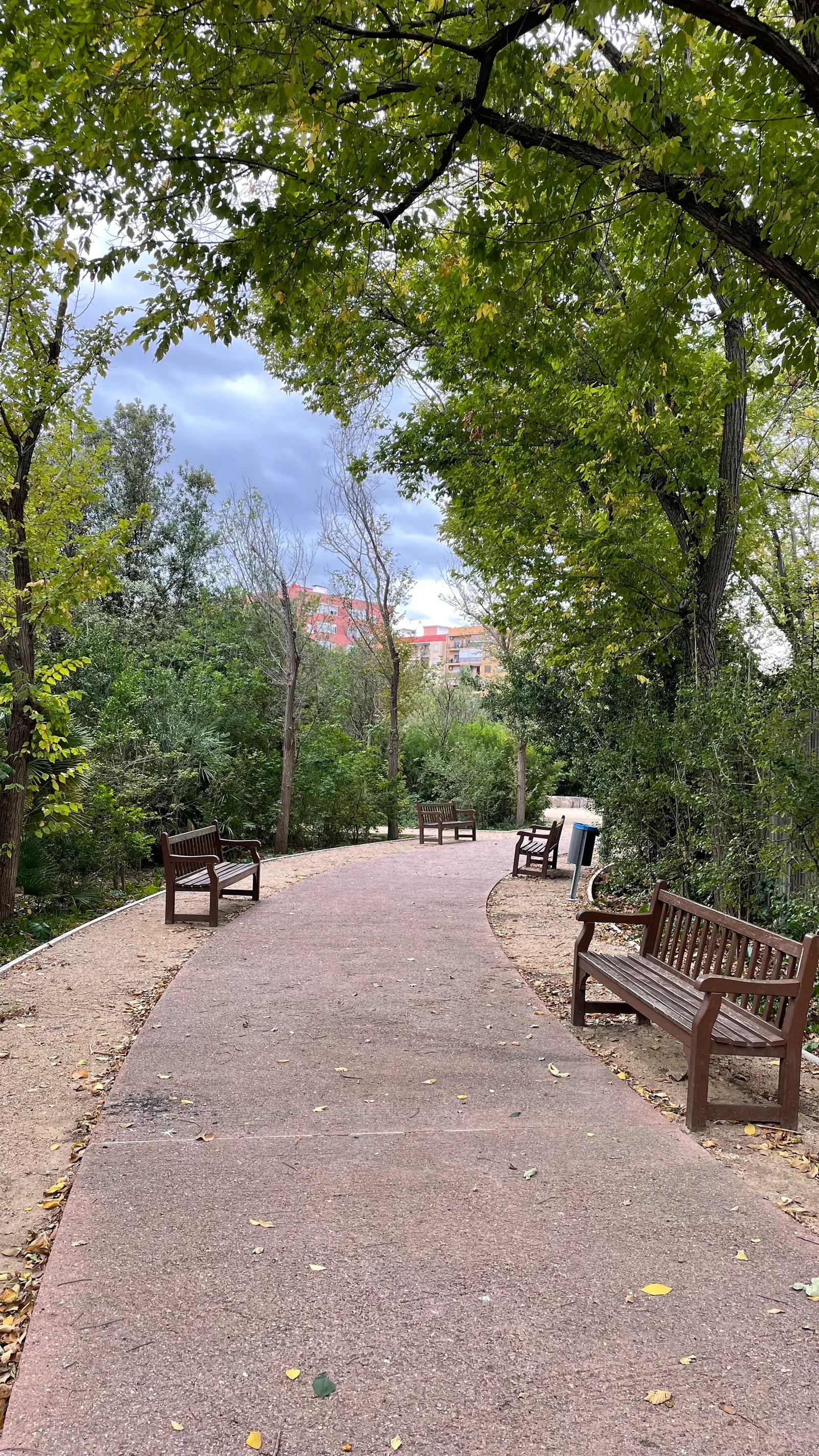 Atmosphere at Parque de Marchalenes Valencia — travel photo