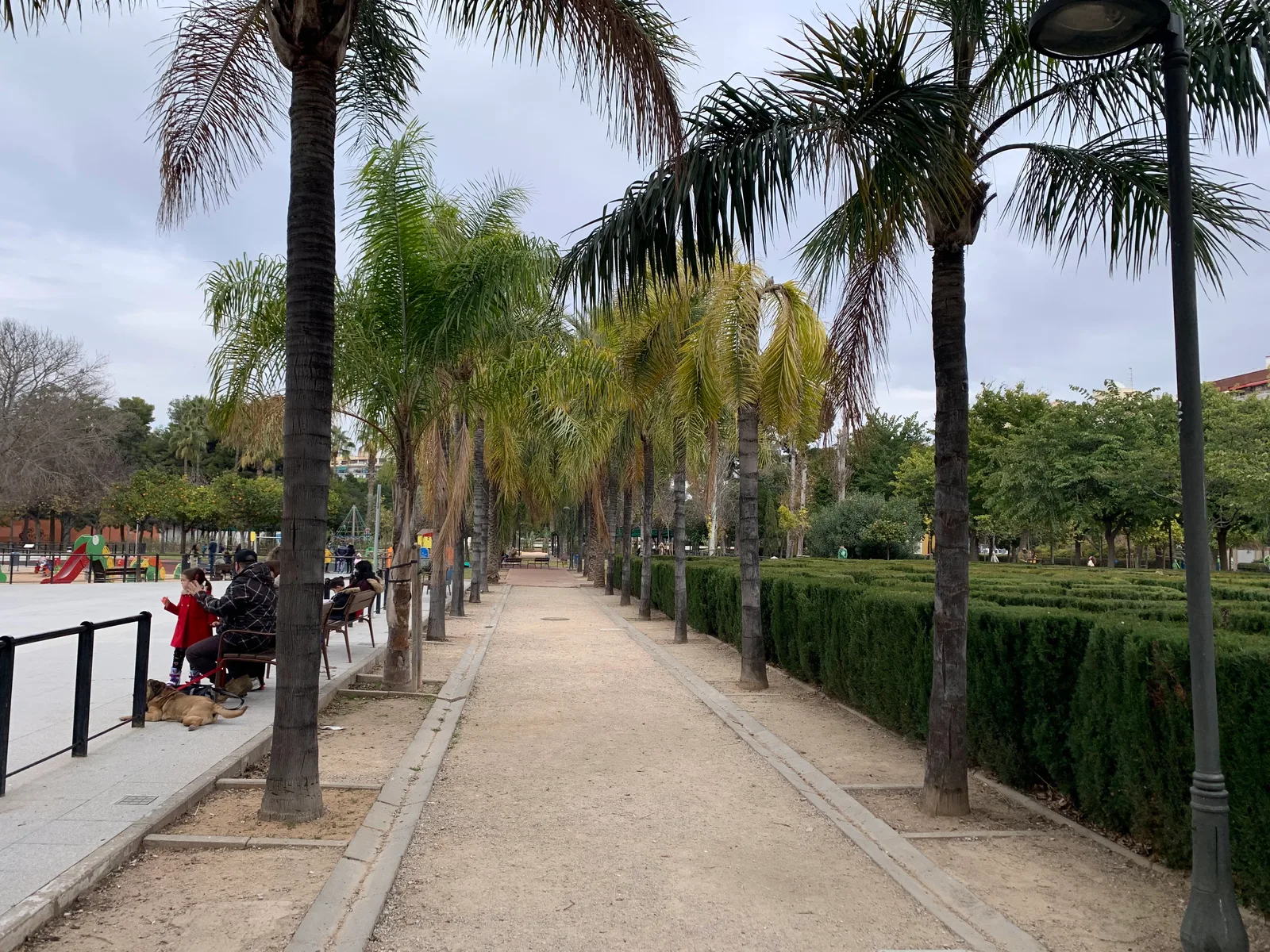 Details at Parque del Oeste Valencia — travel photo