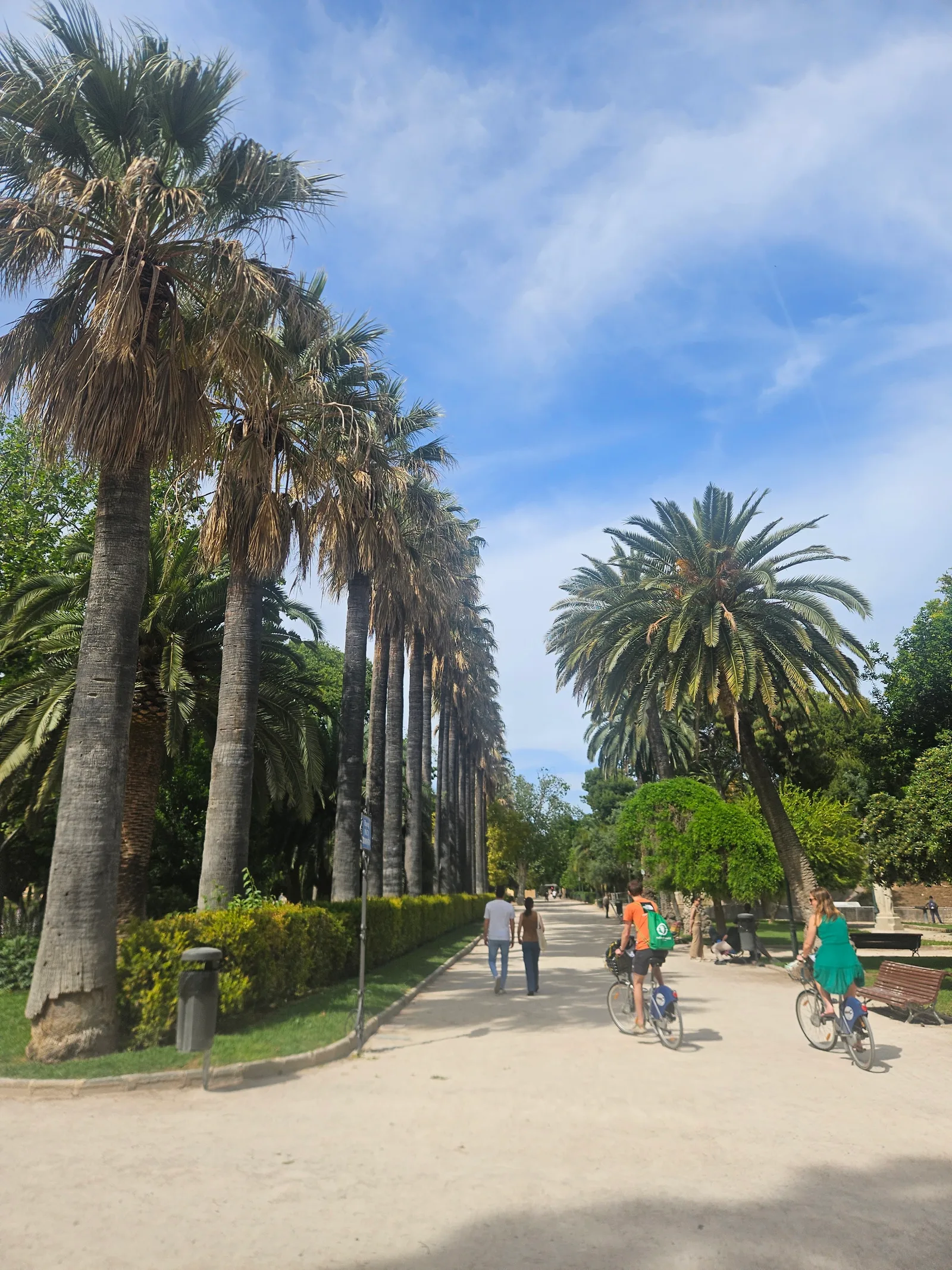 Main view at Parque del Turia Valencia — travel photo
