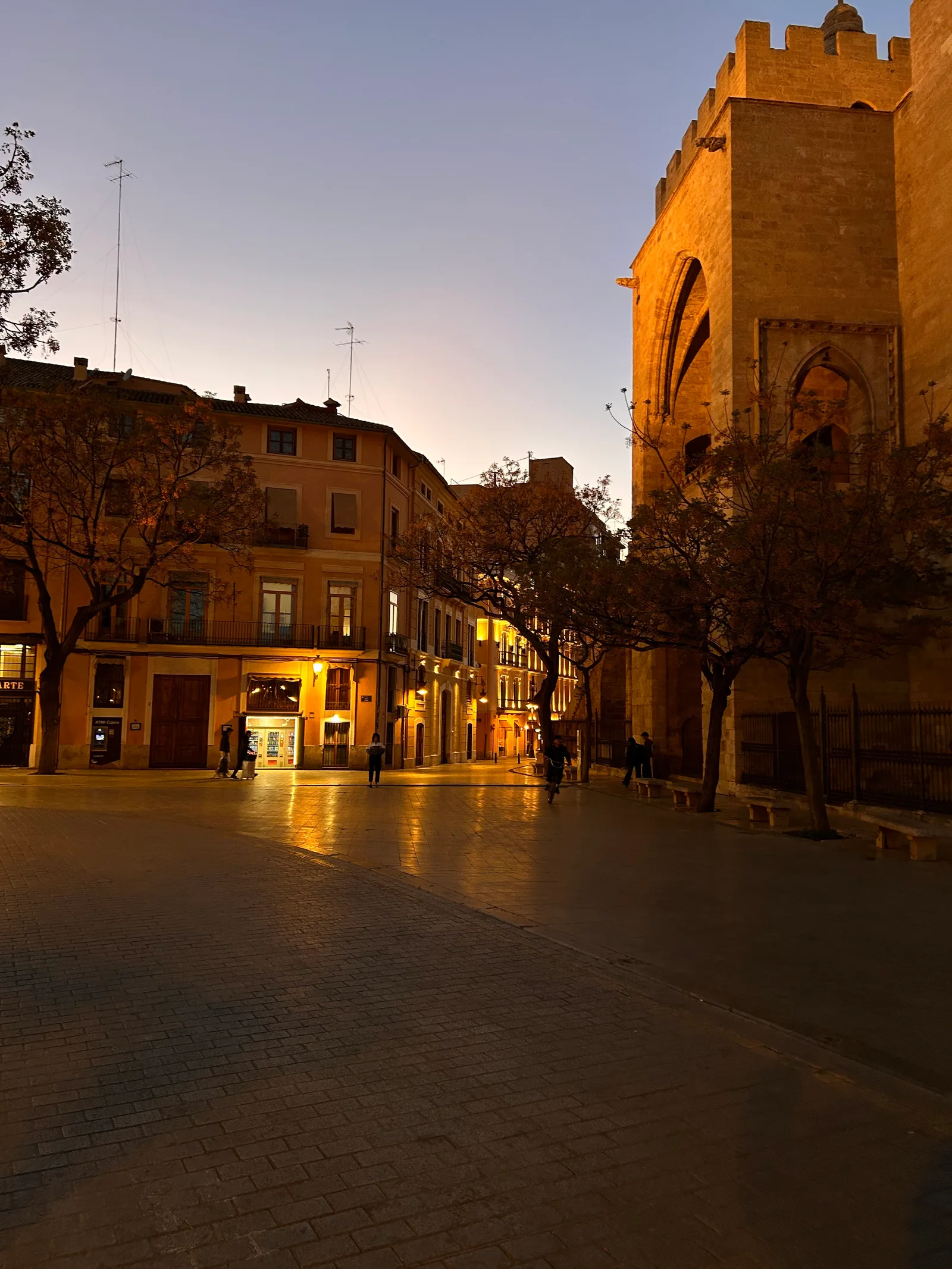 Main view at Torres de Serranos Valencia — travel photo