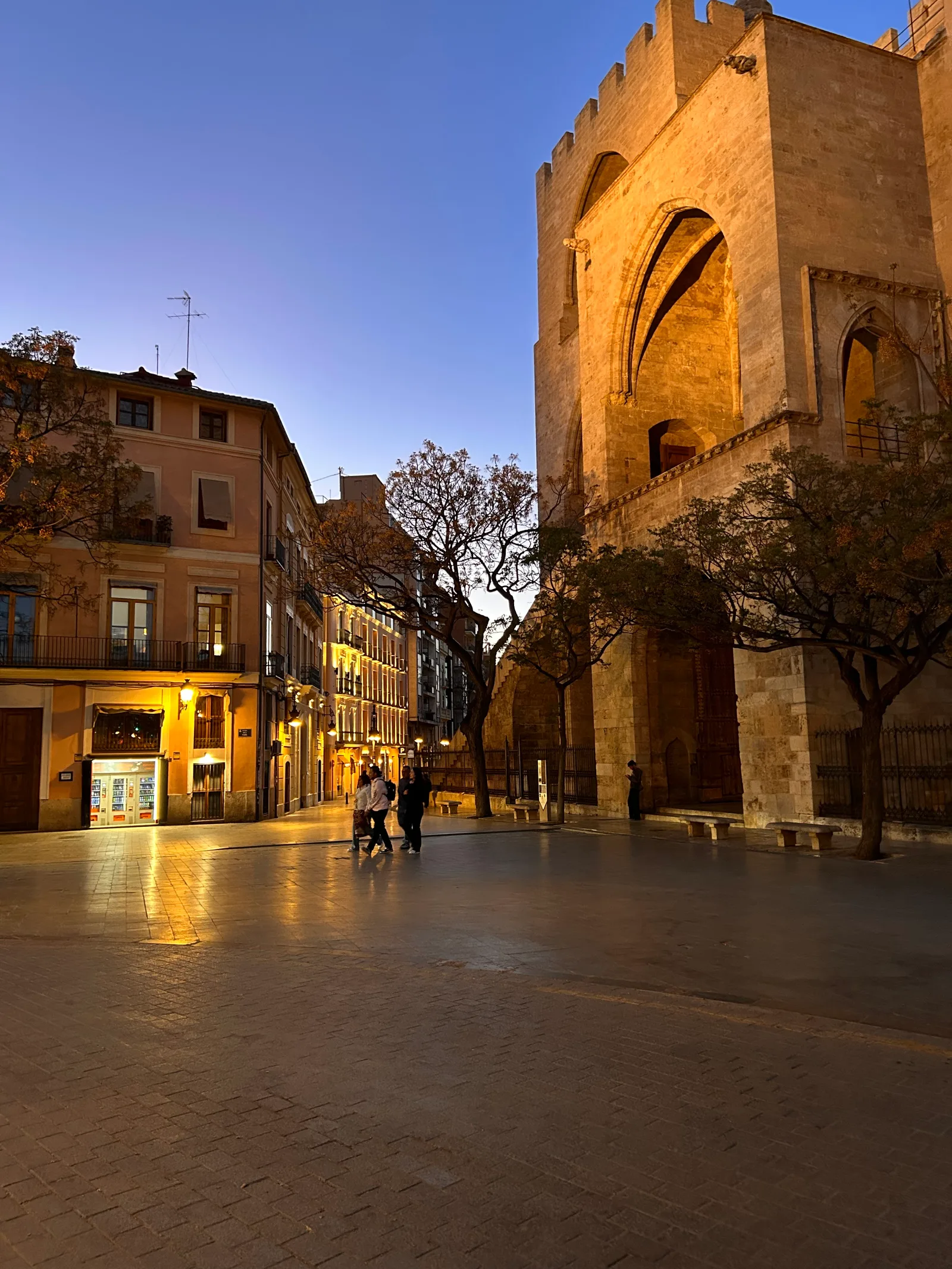 Interior at Torres de Serranos Valencia — travel photo