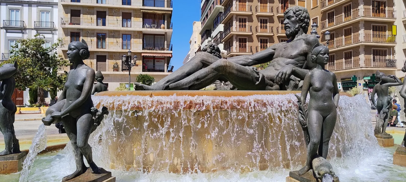 Interior at Turia Fountain Valencia — travel photo