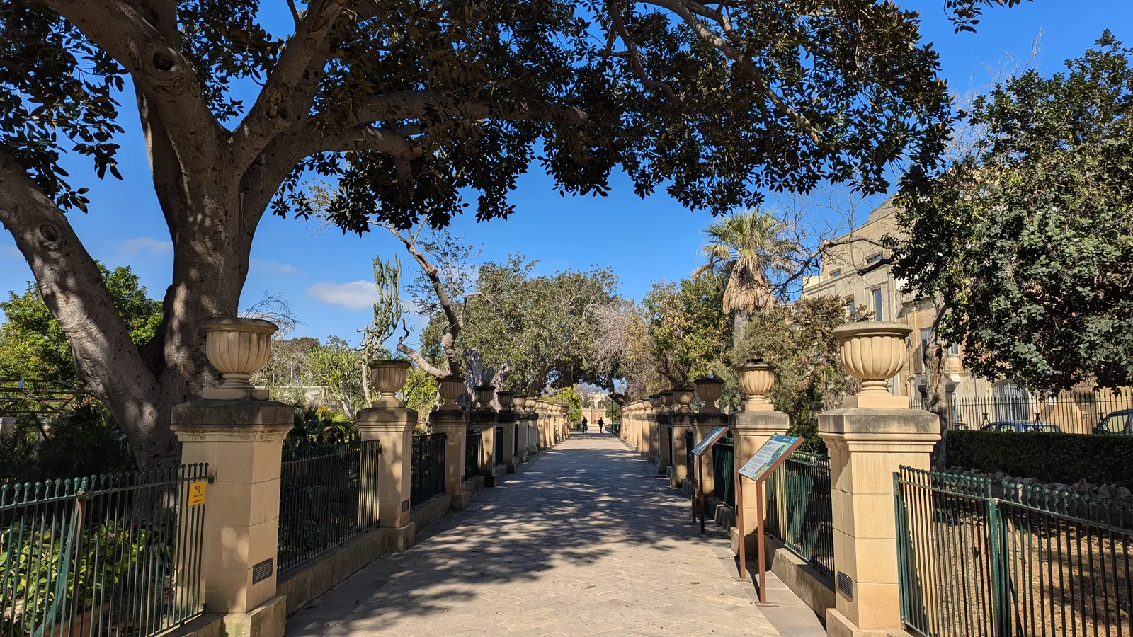 Atmosphere at Argotti Botanic Gardens and Resources Centre (University of Malta Section) Valletta — travel photo
