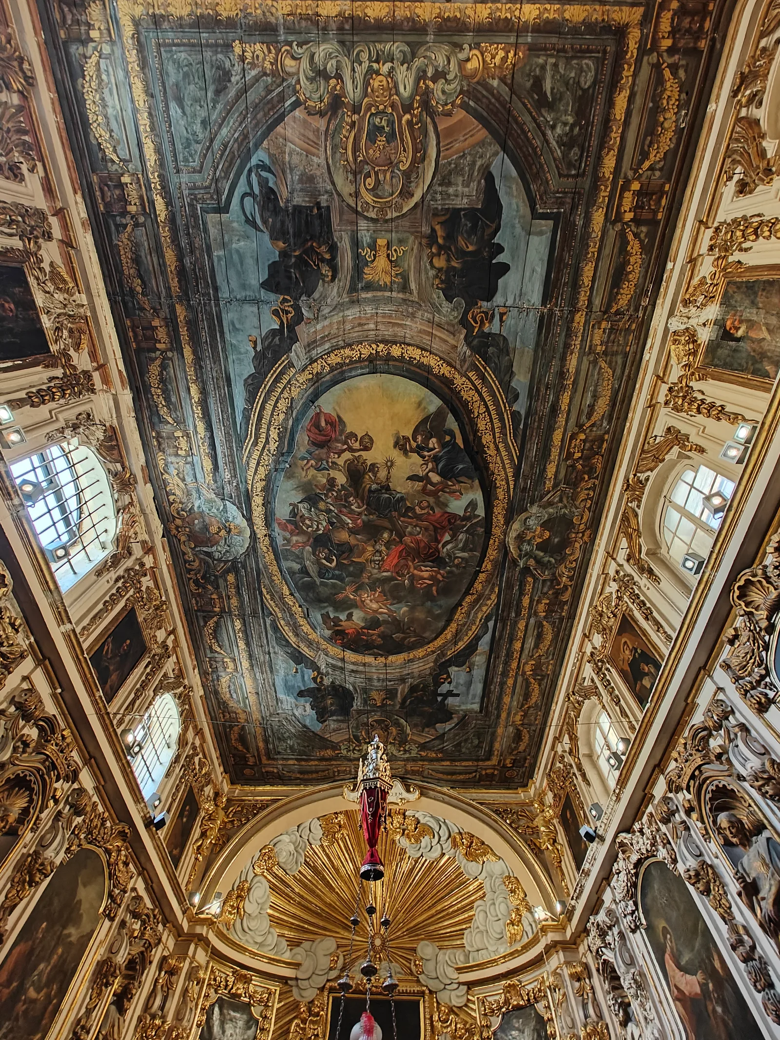 Details at Basilica of Saint Dominic & Porto Salvo Valletta — travel photo