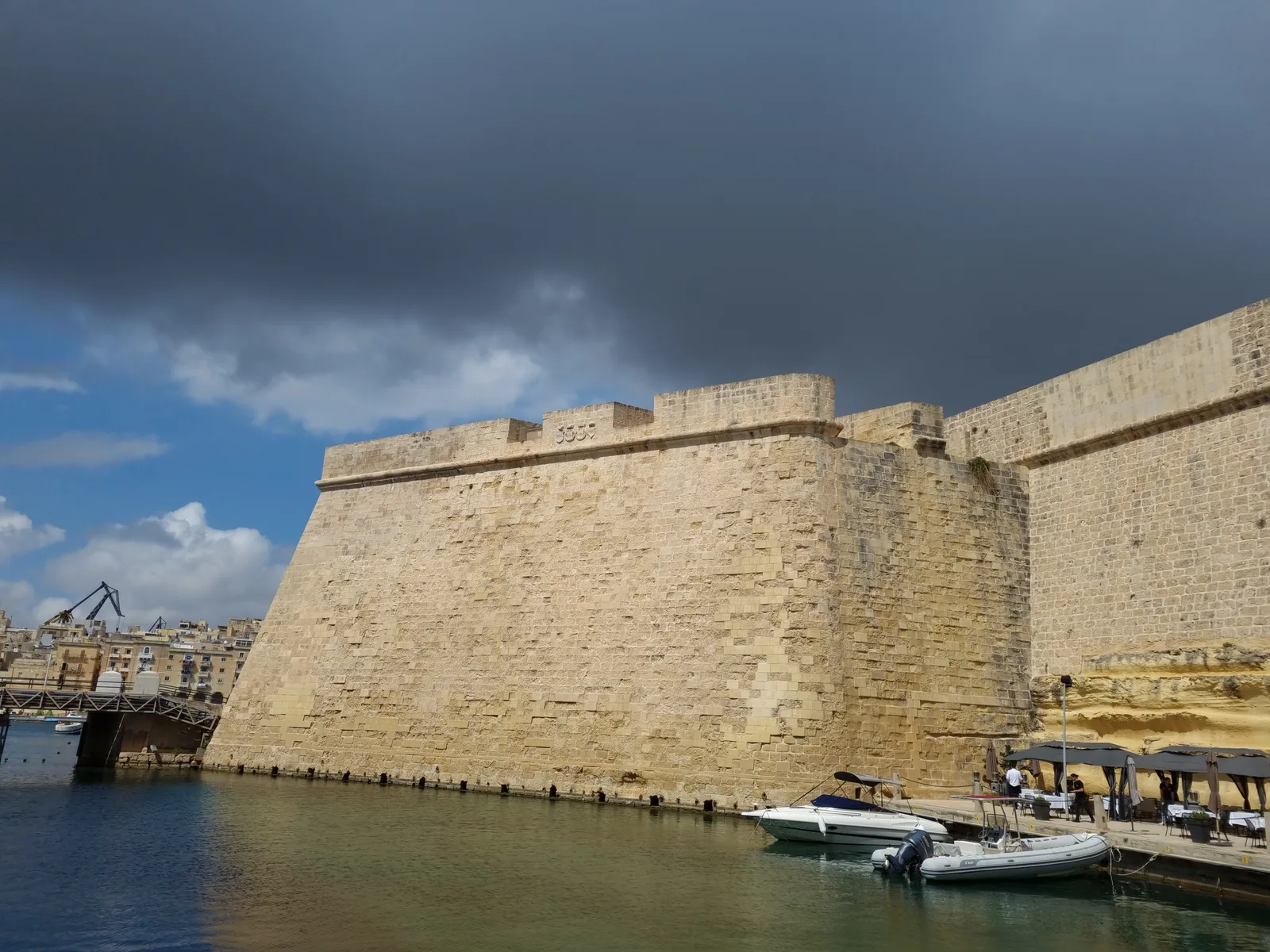 Interior at Fort St Angelo Valletta — travel photo