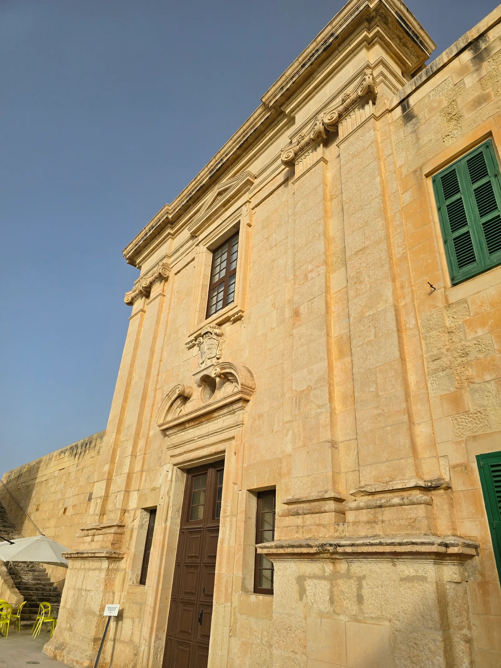 Main view at Fort St Elmo and the National War Museum Valletta — travel photo