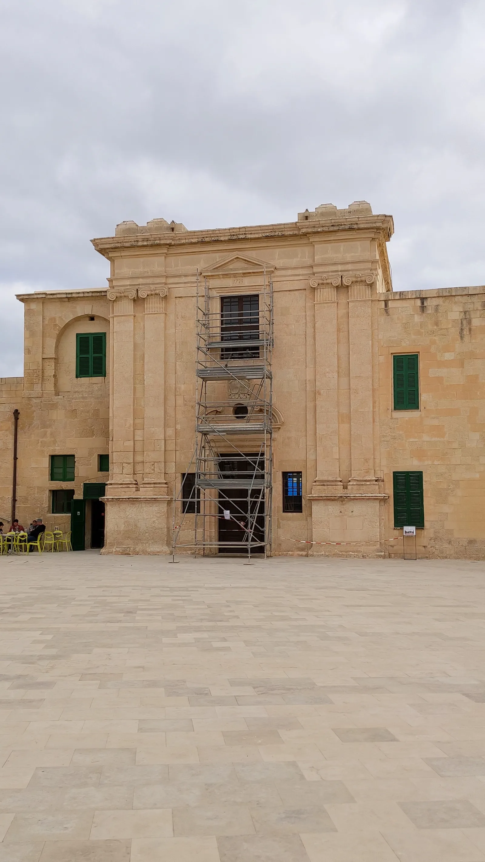 Interior at Fort St Elmo Valletta — travel photo