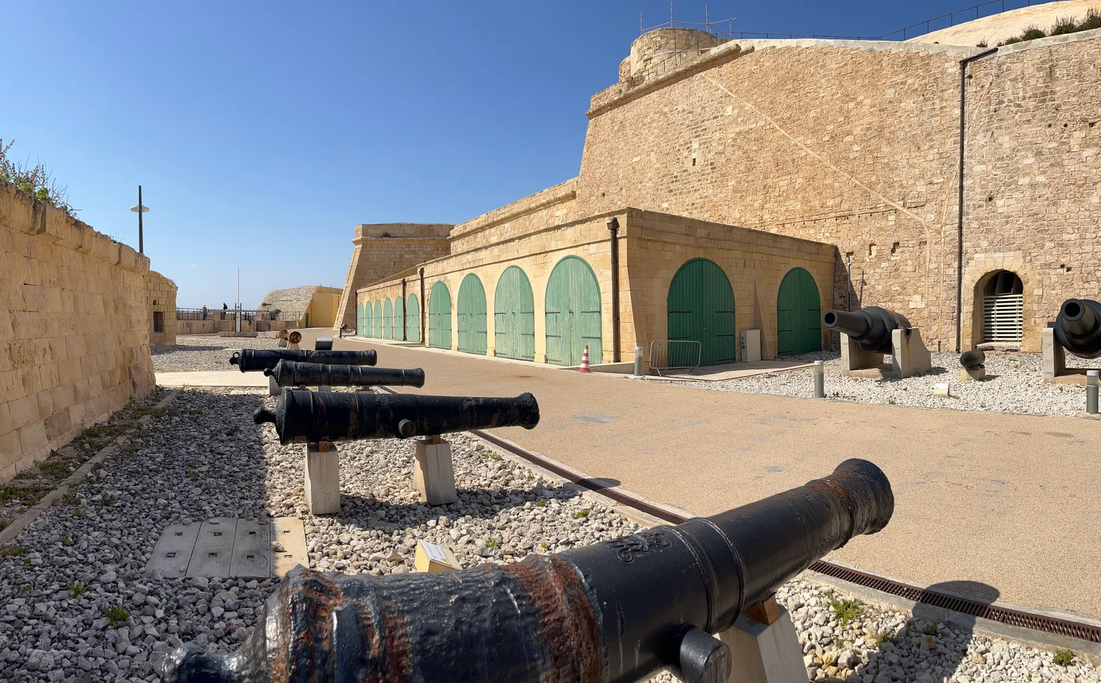 Atmosphere at Fort St Elmo Valletta — travel photo