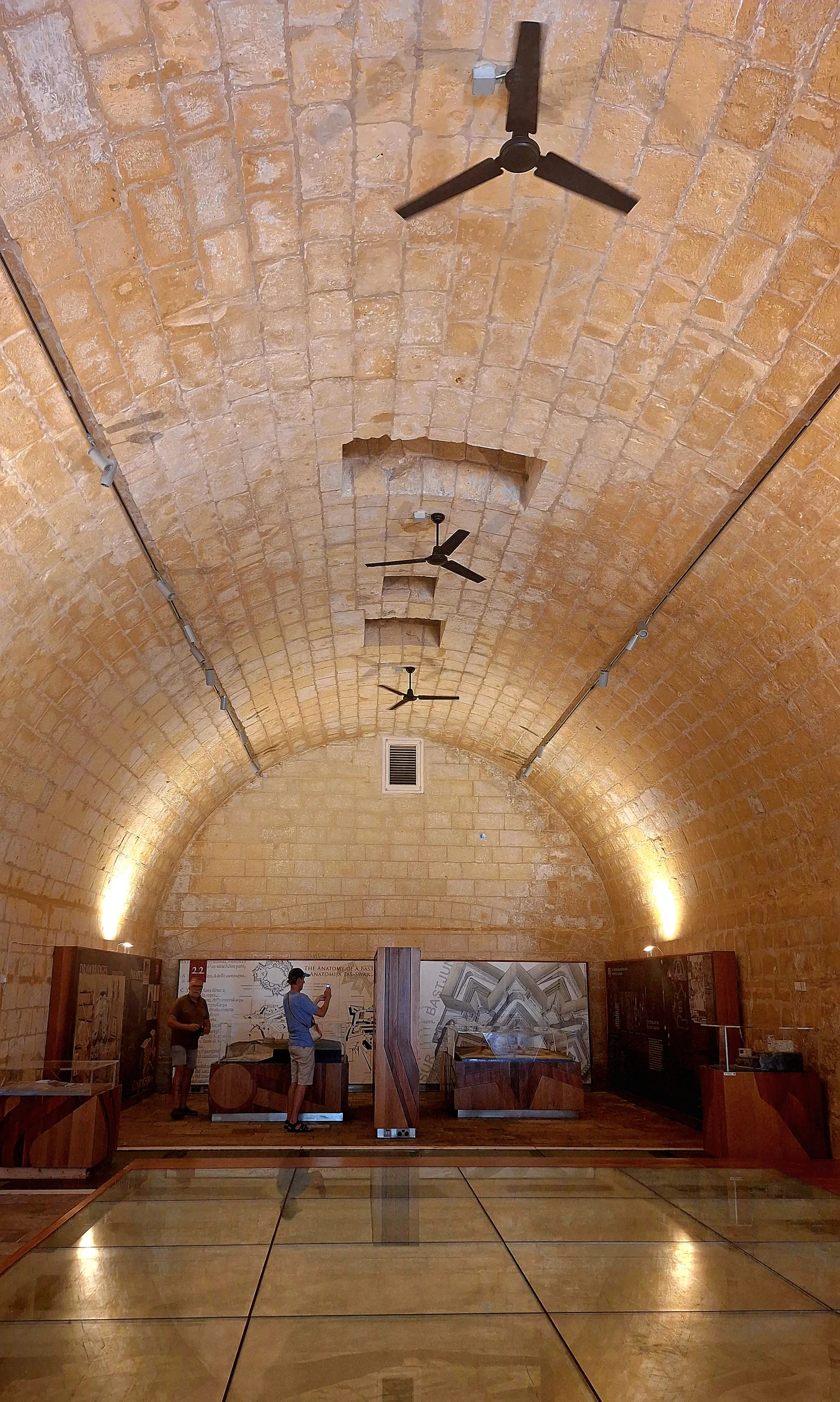 Atmosphere at Fortifications Interpretation Centre Valletta — travel photo