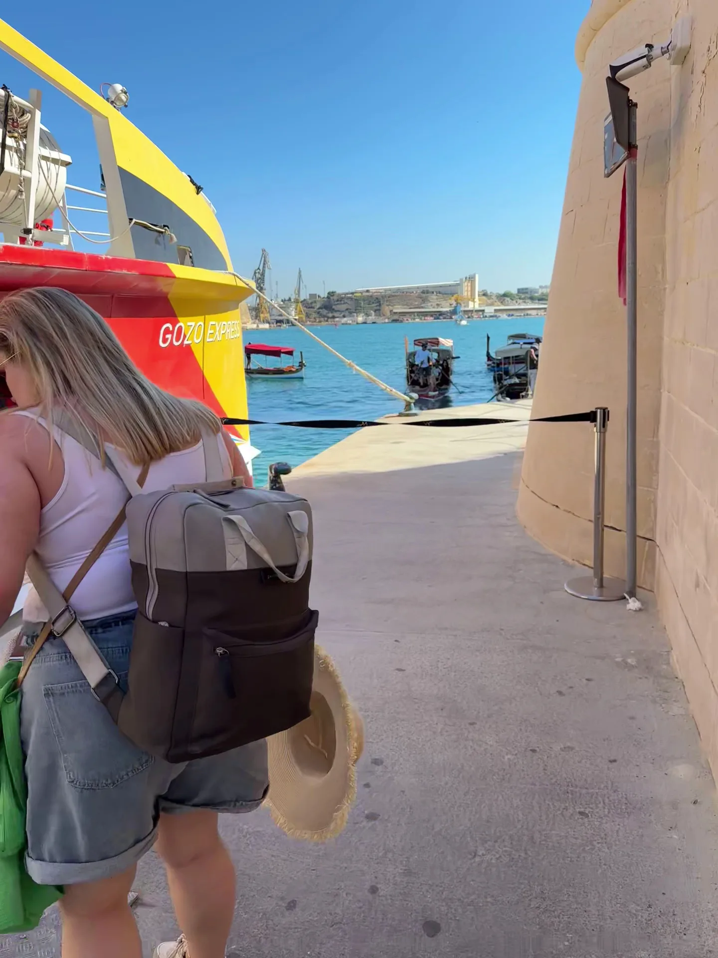 Atmosphere at Gozo Fast Ferry Valletta — travel photo