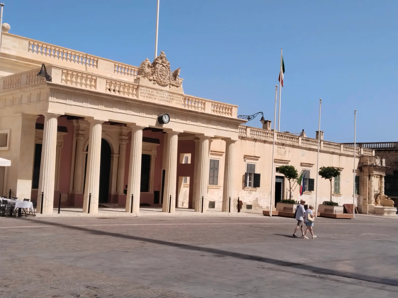 Main view at Grand Master's Palace Valletta — travel photo
