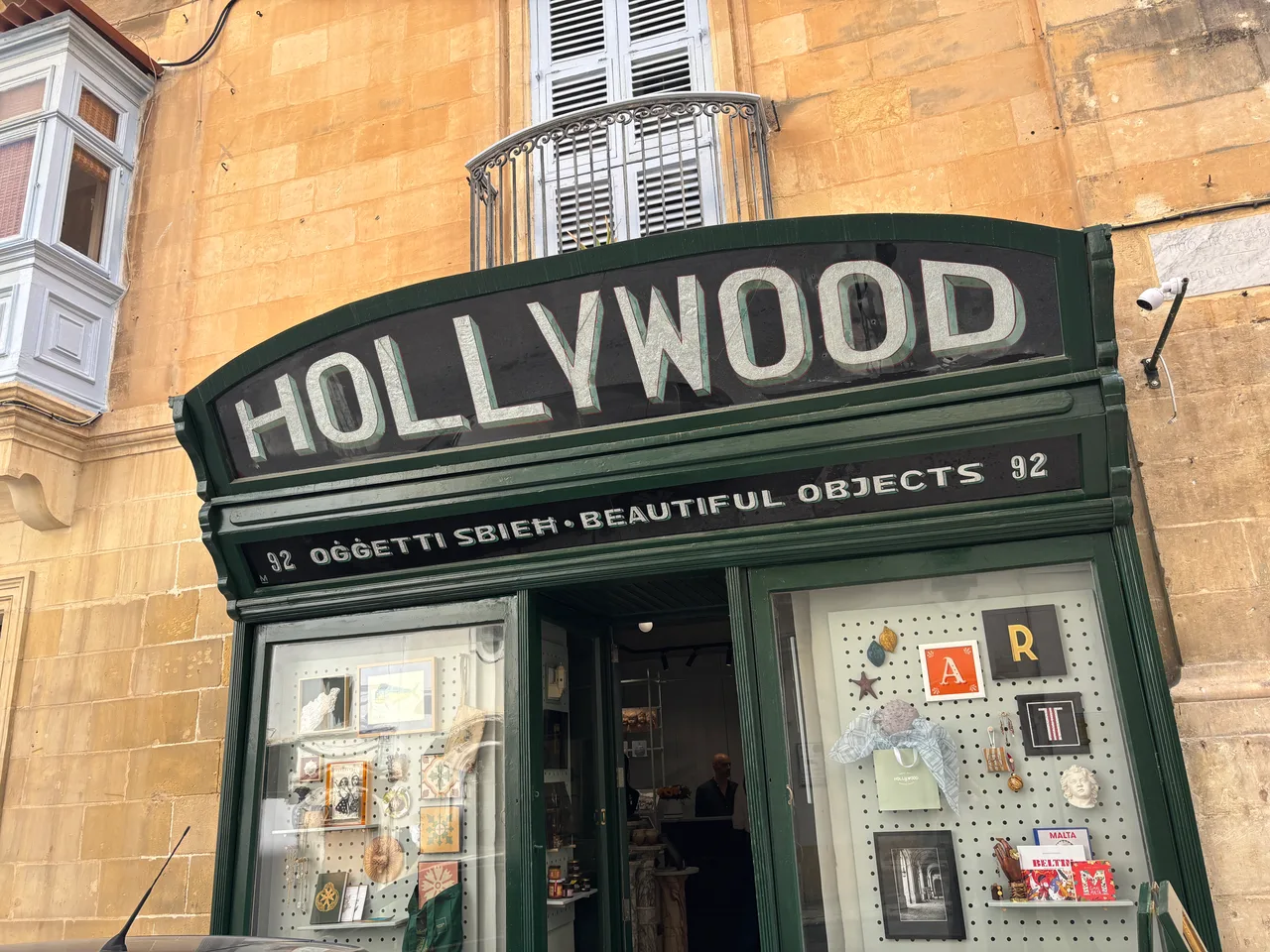 Hollywood - Oġġetti Sbieħ • Beautiful Objects — hidden gems guide Valletta