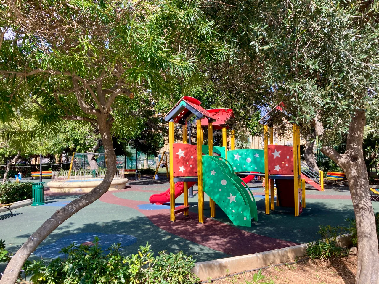 King George V Recreational Grounds playground — family guide Valletta