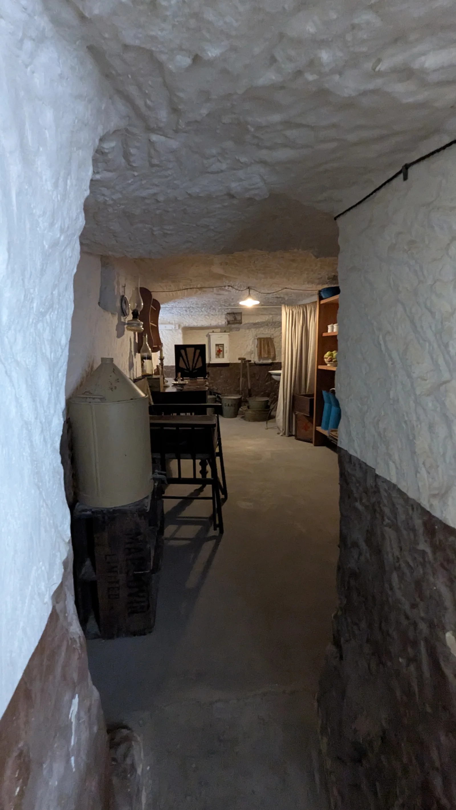 Interior at Malta at War Museum Valletta — travel photo