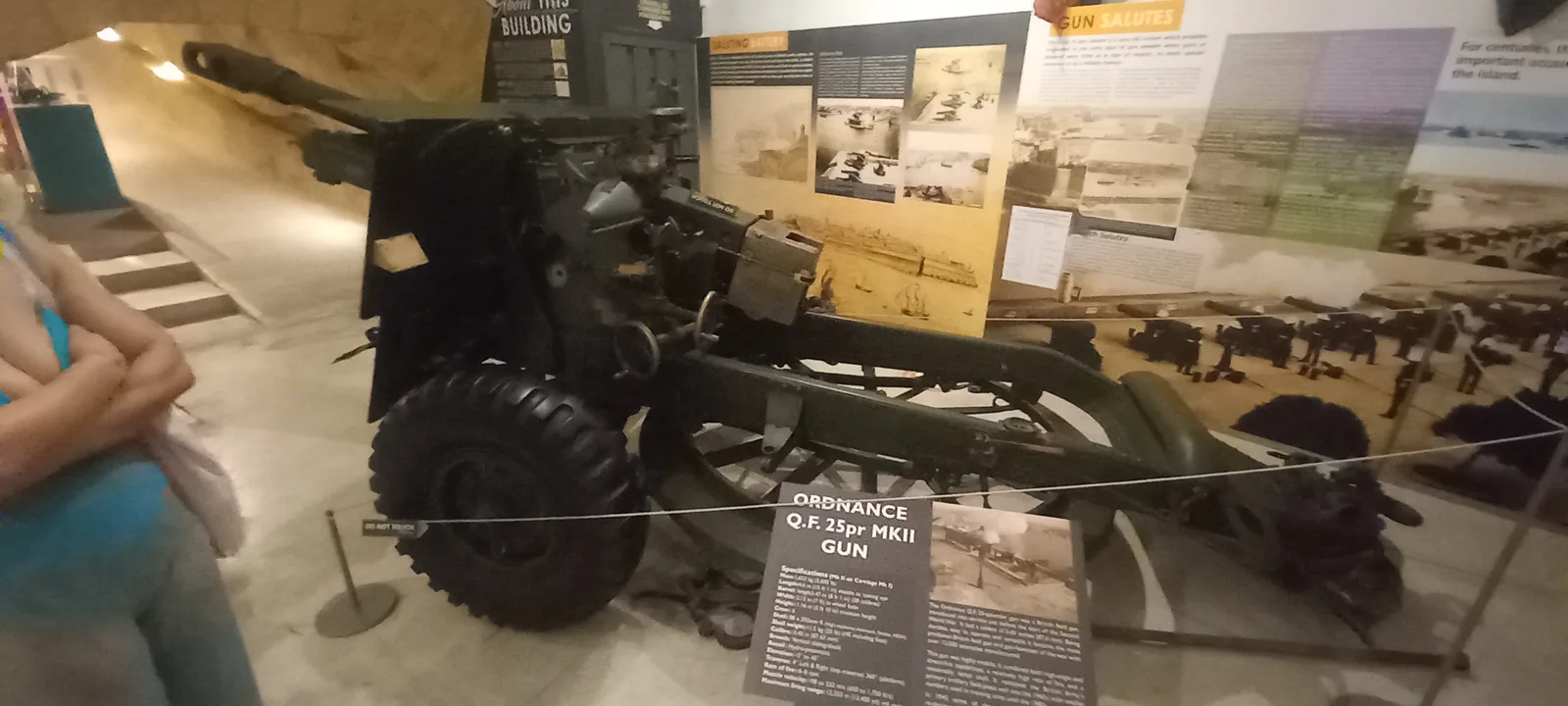 Interior at Malta Time-Gun Museum Valletta — travel photo