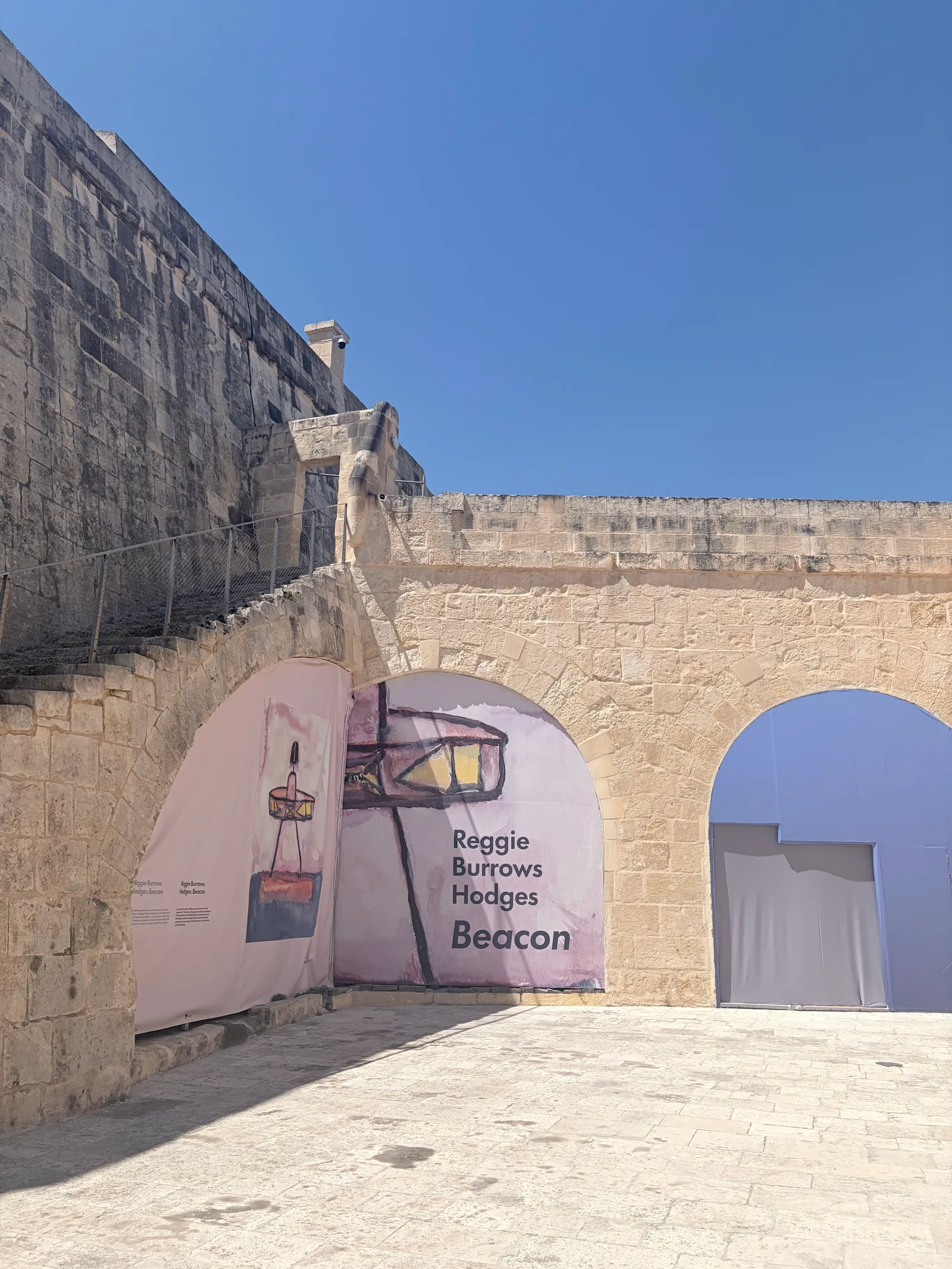 Main view at MICAS — Malta International Contemporary Art Space Valletta — travel photo