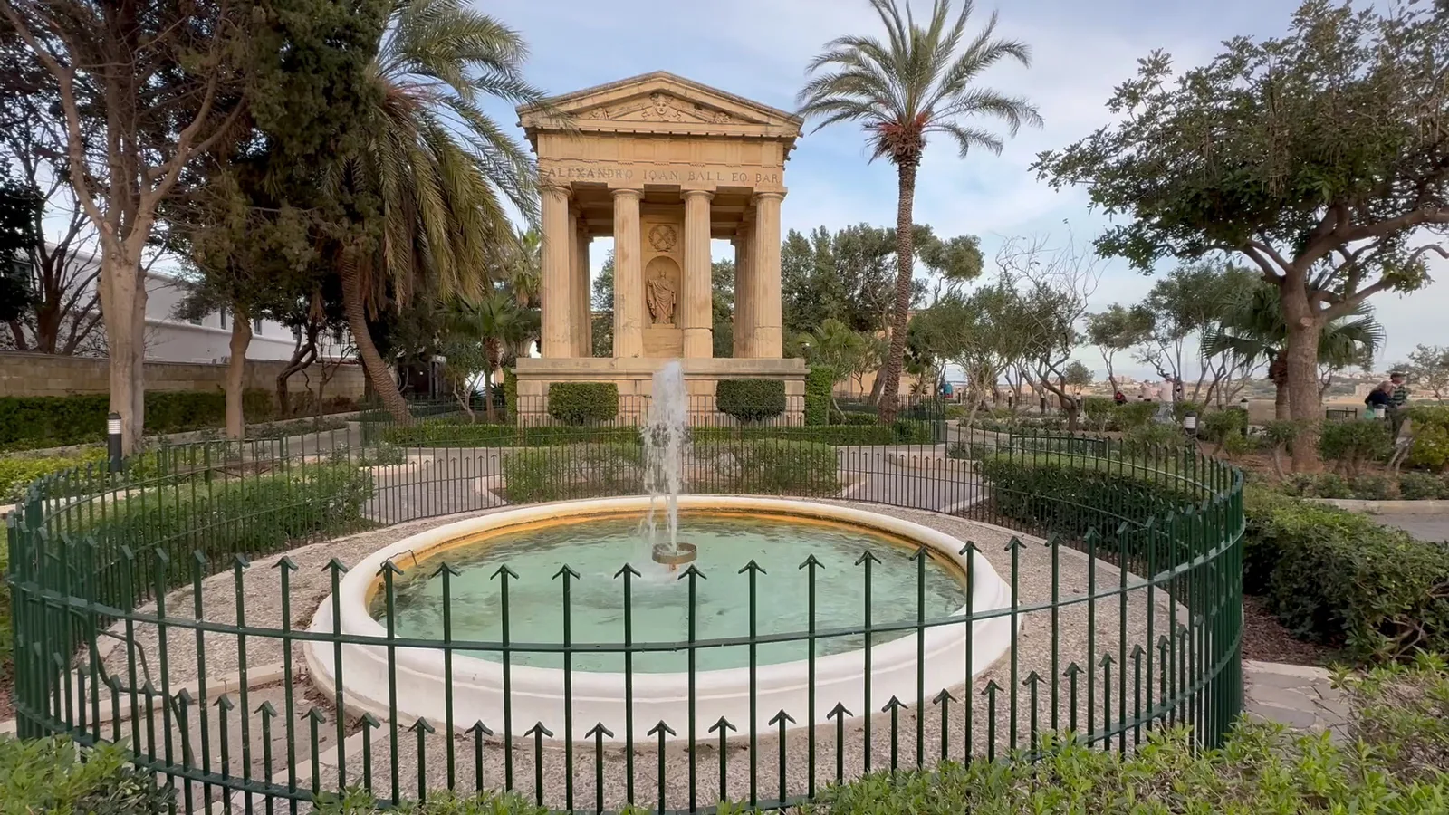 Interior at Monument to Sir Alexander Ball Valletta — travel photo