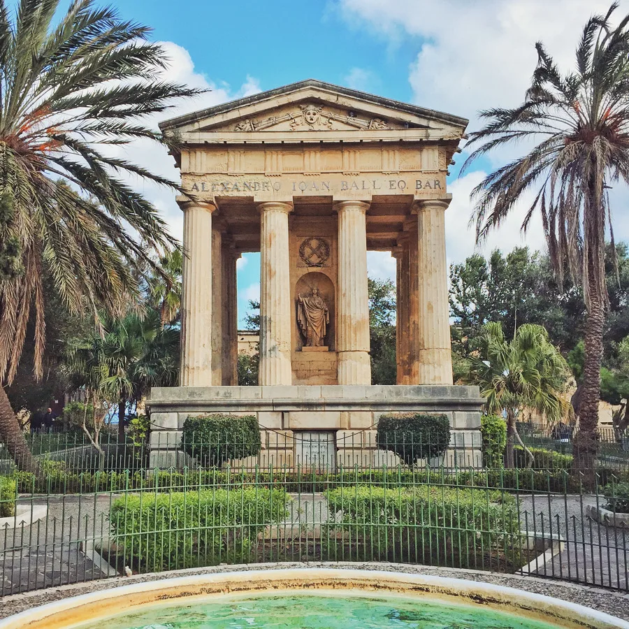 Monument to Sir Alexander Ball
